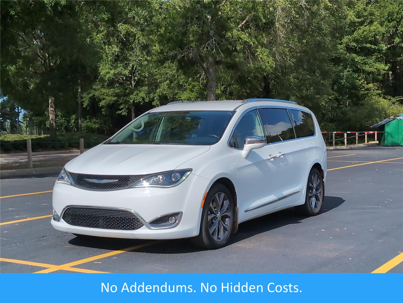 Bright White Clearcoat 2018 Chrysler Pacifica Minivan Front-Wheel Drive 9-Speed Automatic