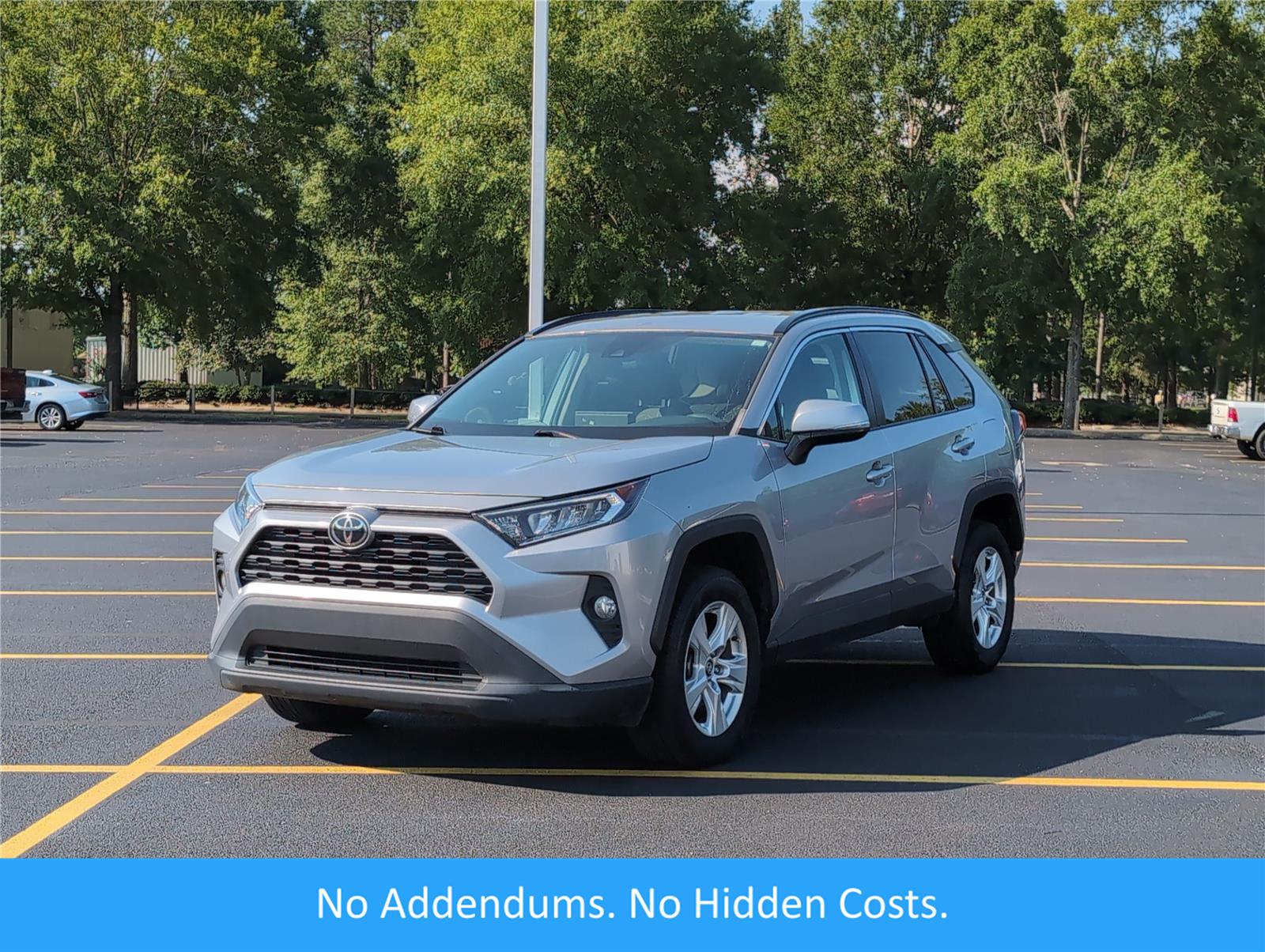 Silver Sky Metallic 2020 Toyota RAV4 SUV / Crossover Front-Wheel Drive 8-Speed Automatic