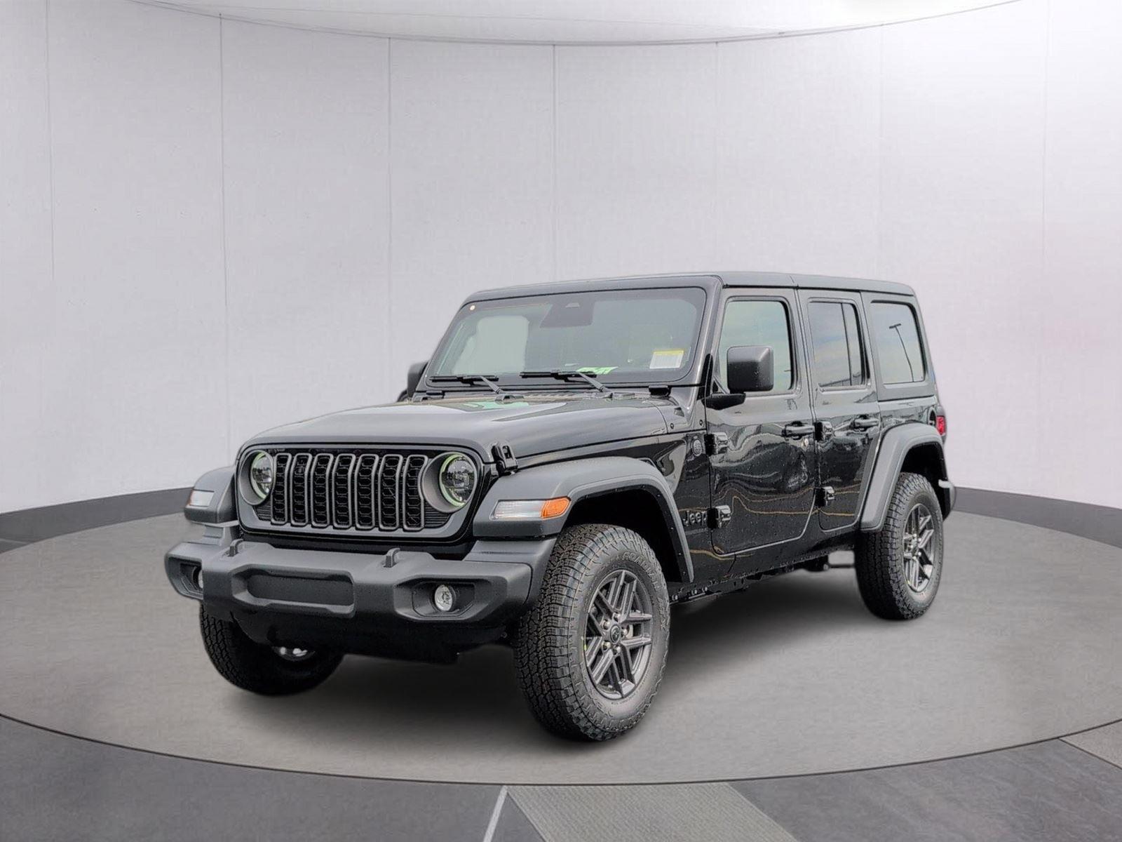 Black Clearcoat 2026 Jeep Wrangler SUV / Crossover Four-Wheel Drive 6-Speed Manual