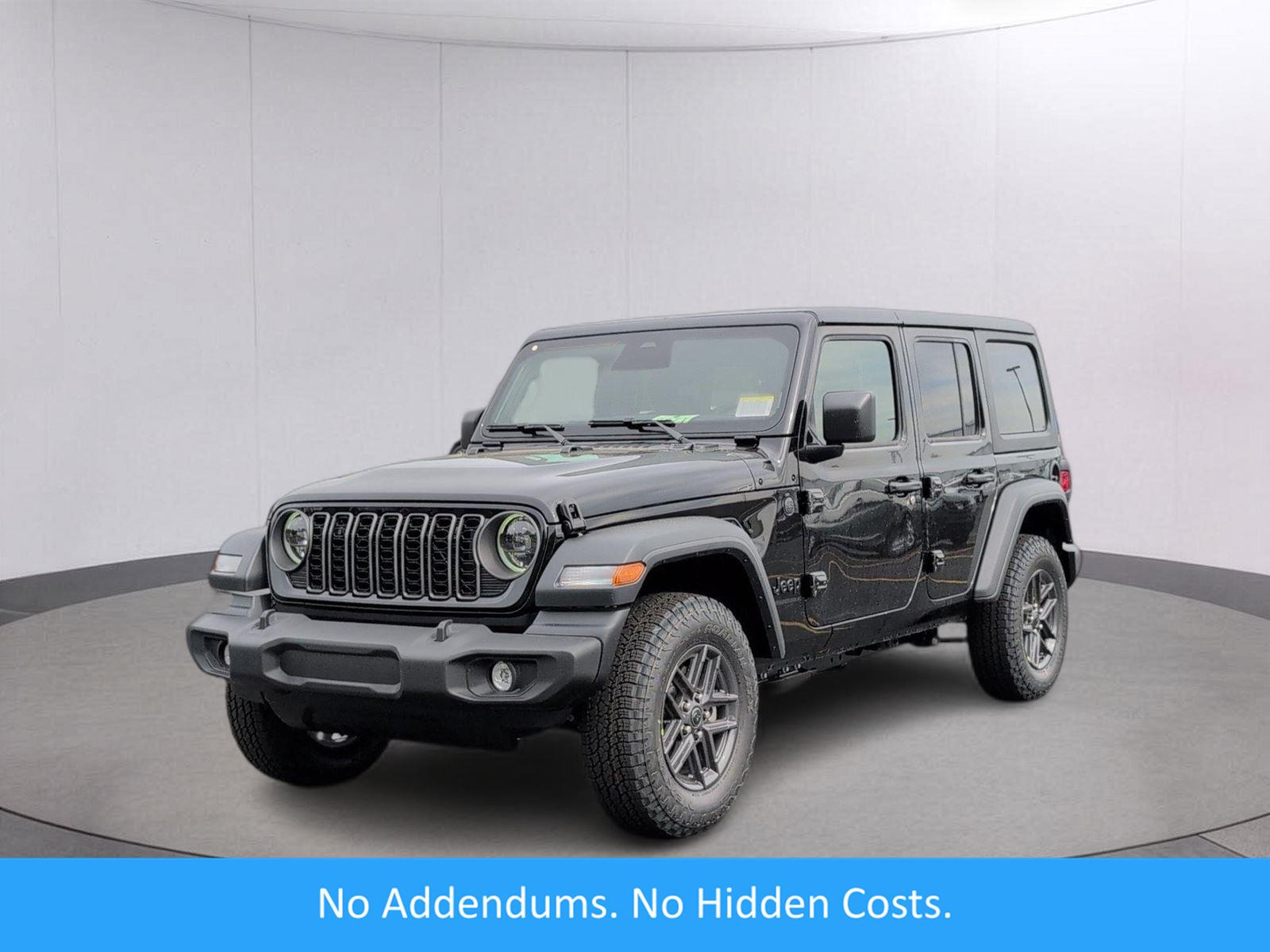 Black Clearcoat 2026 Jeep Wrangler SUV / Crossover Four-Wheel Drive 6-Speed Manual