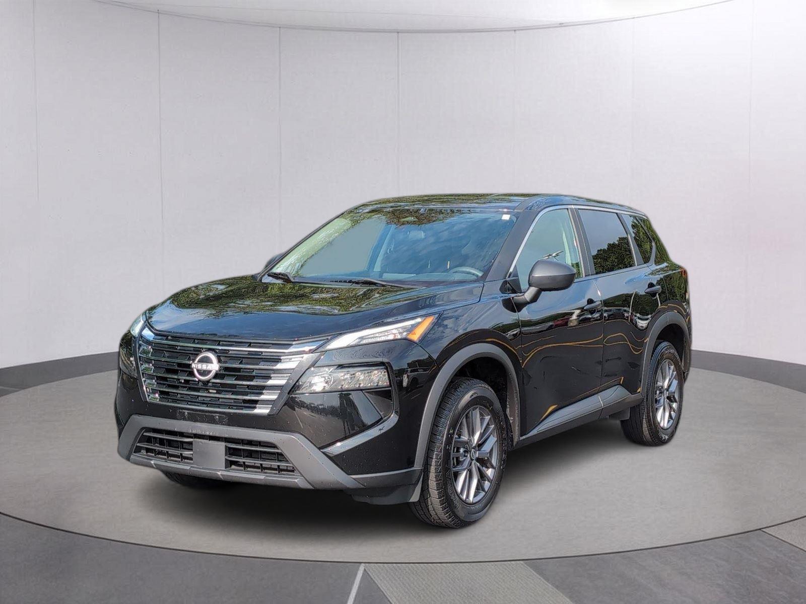 Super Black 2024 Nissan Rogue SUV / Crossover All-Wheel Drive Continuously Variable Transmission