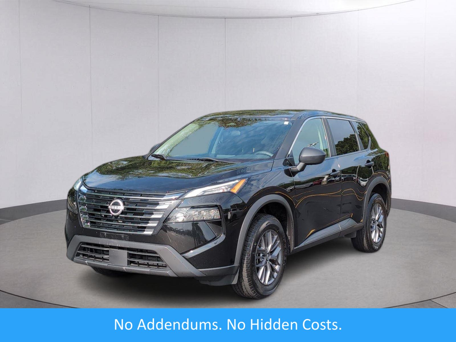 Super Black 2024 Nissan Rogue SUV / Crossover All-Wheel Drive Continuously Variable Transmission