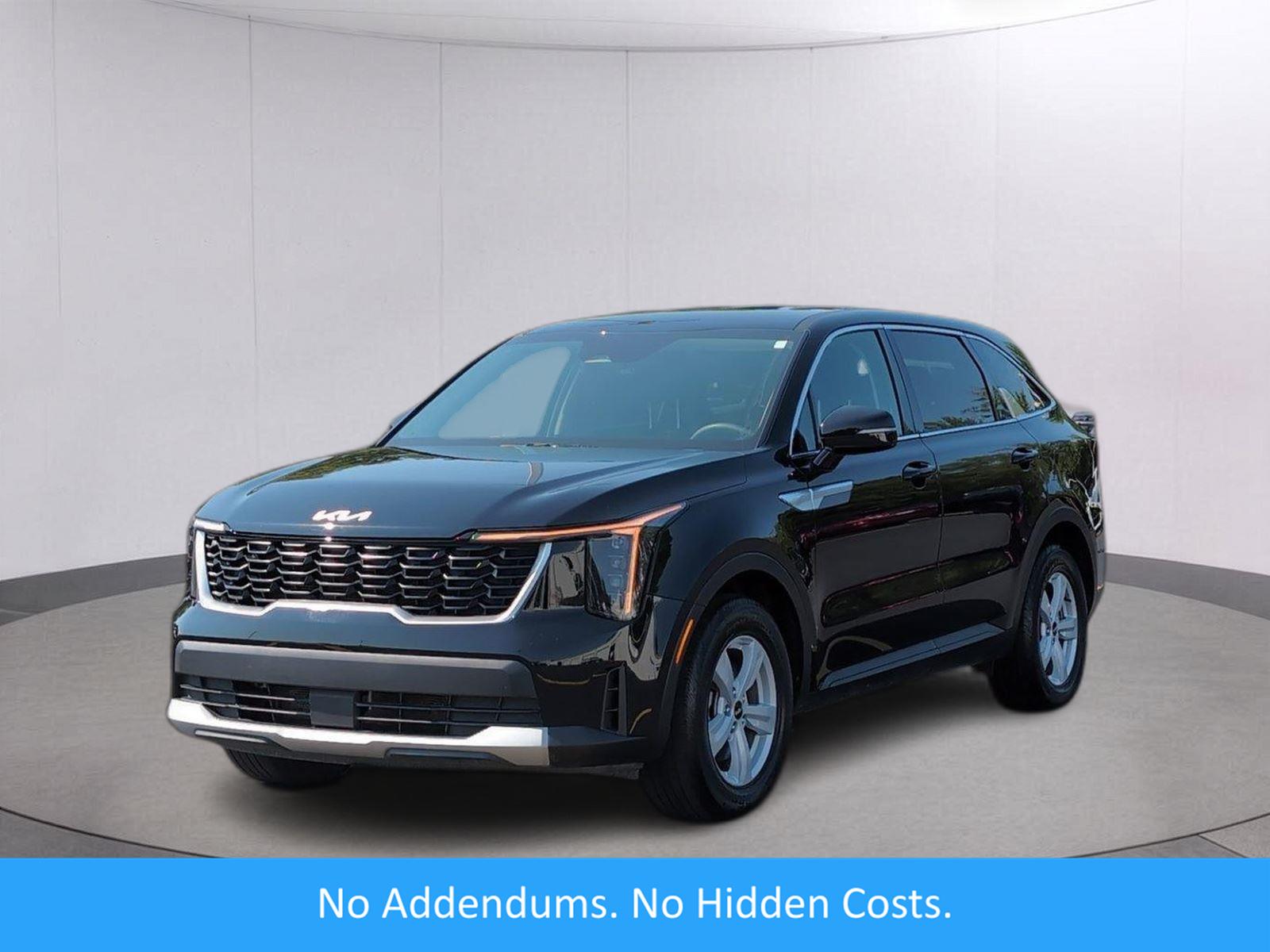 Ebony Black 2024 Kia Sorento SUV / Crossover Front-Wheel Drive 8-Speed Automatic