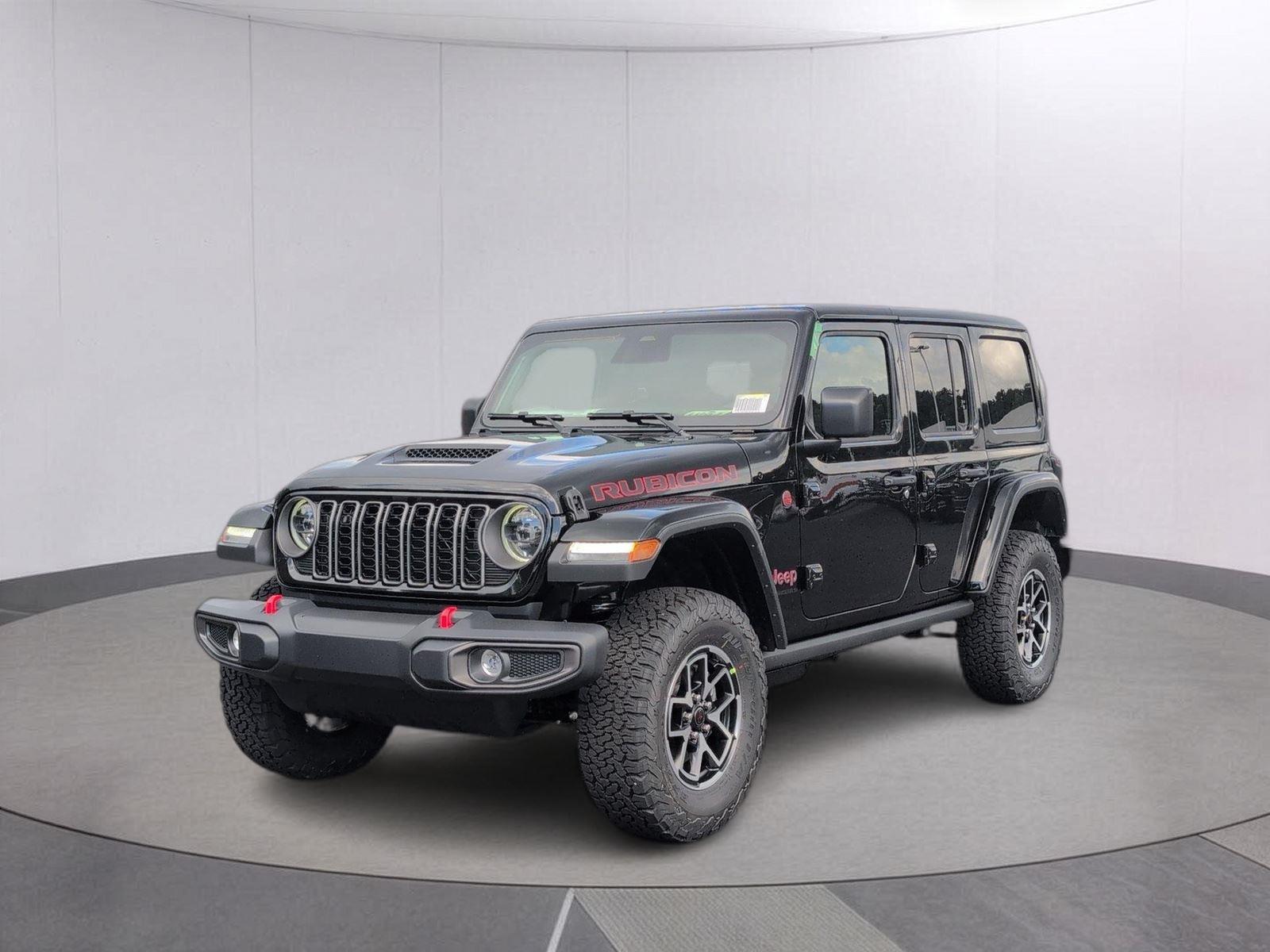 Black Clearcoat 2026 Jeep Wrangler SUV / Crossover Four-Wheel Drive 6-Speed Manual