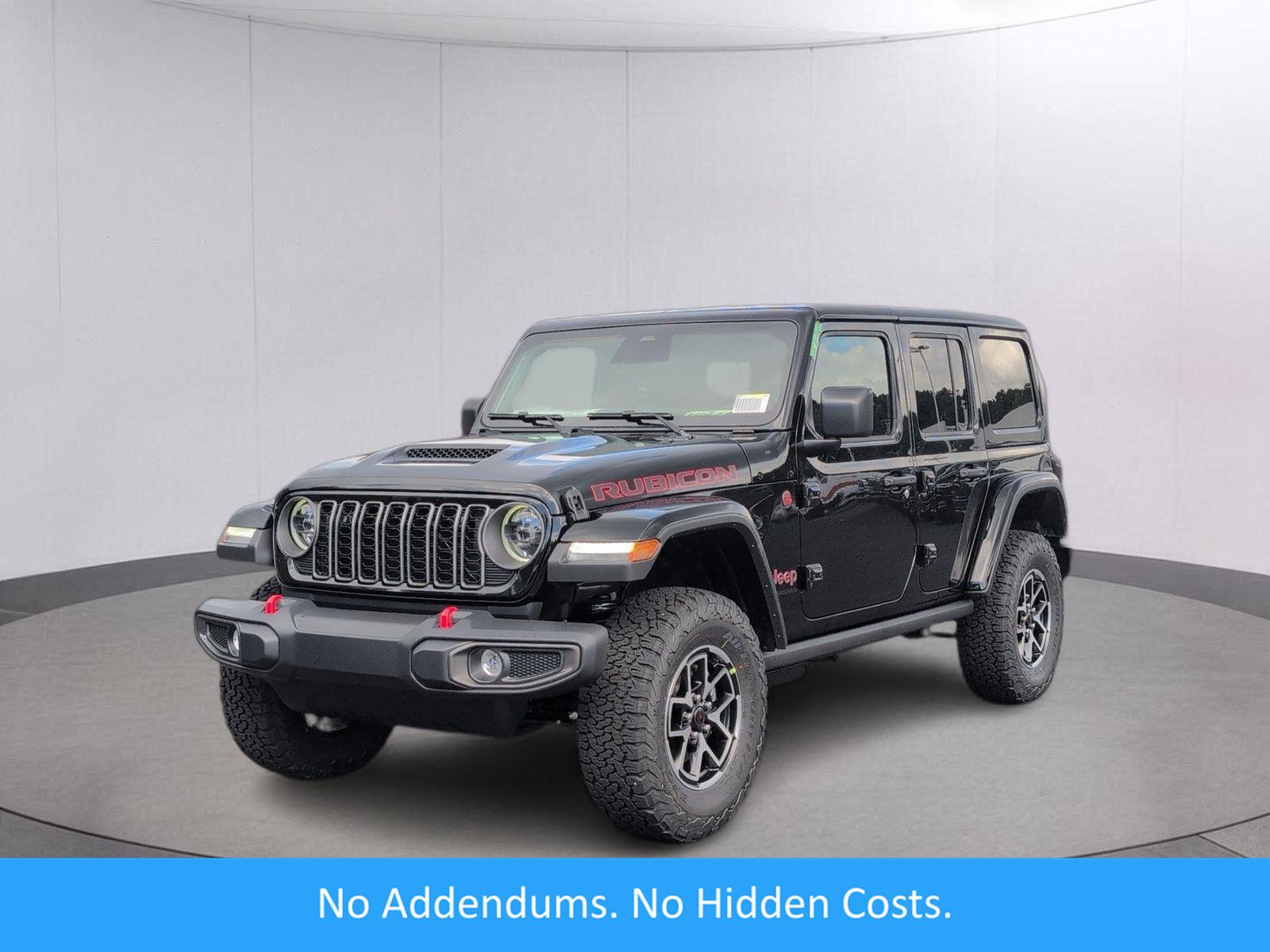 Black Clearcoat 2026 Jeep Wrangler SUV / Crossover Four-Wheel Drive 6-Speed Manual