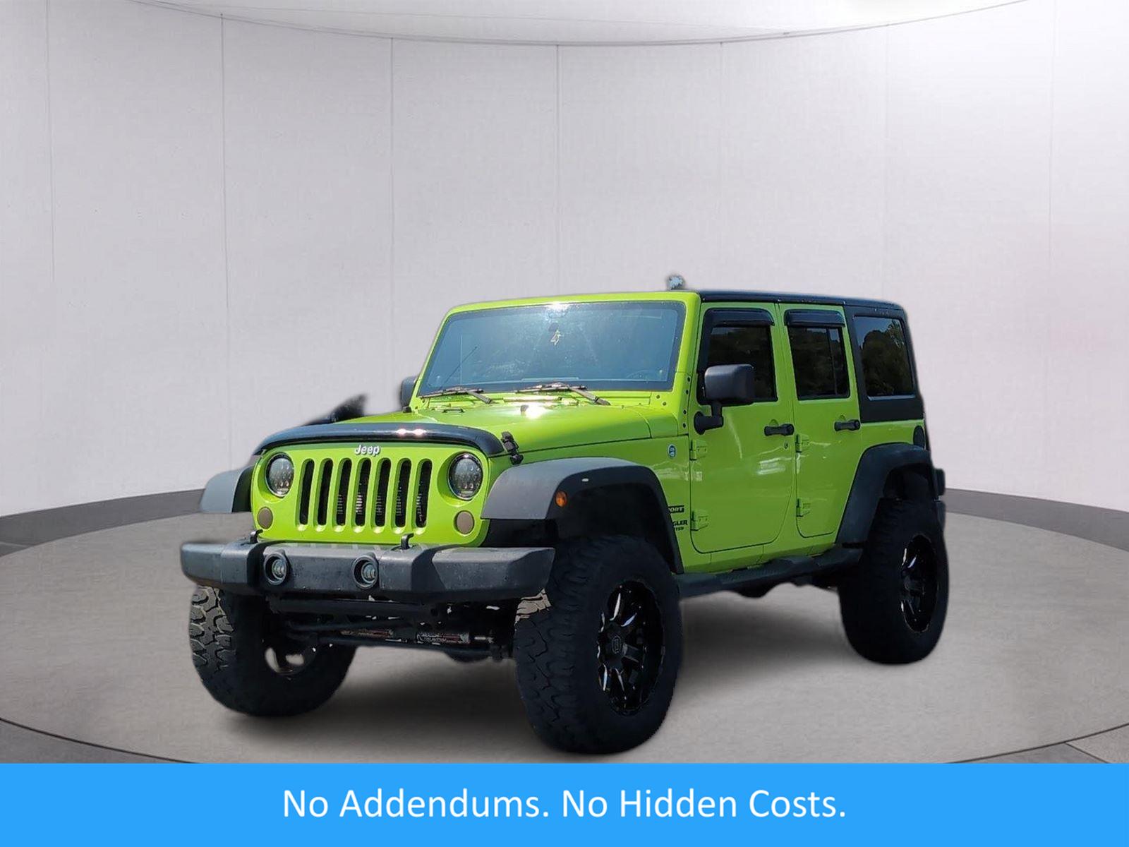 Gecko Pearl 2013 Jeep Wrangler SUV / Crossover Four-Wheel Drive 5-Speed Automatic