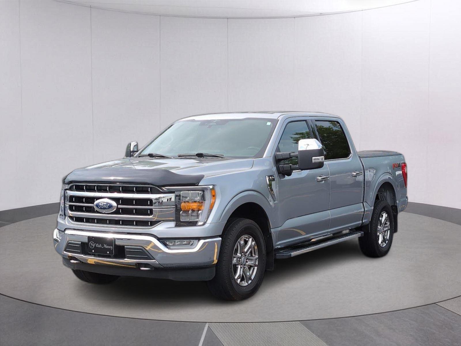 Iconic Silver 2023 Ford F-150 Pickup Truck Four-Wheel Drive Automatic