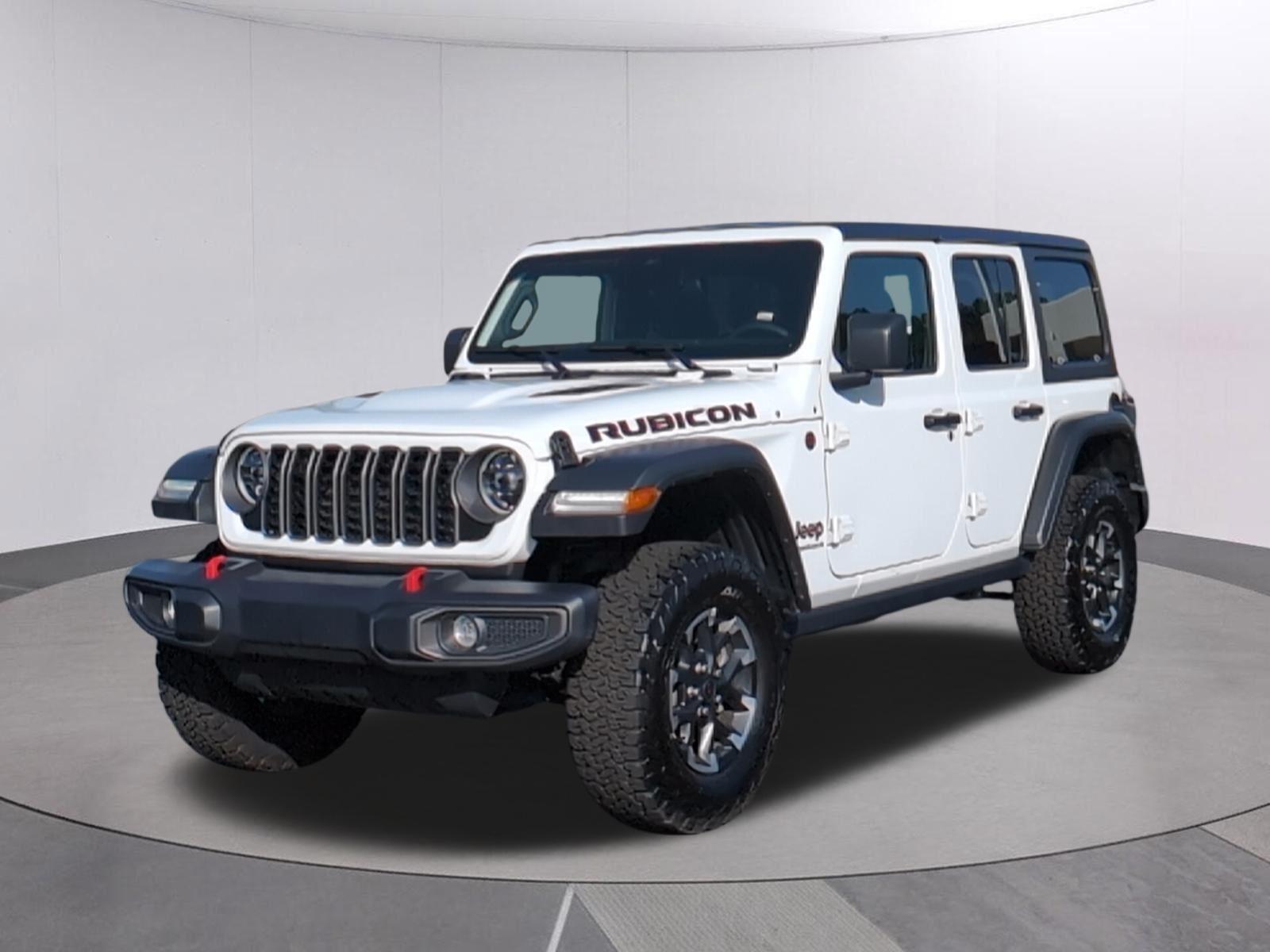 Bright White Clearcoat 2026 Jeep Wrangler SUV / Crossover Four-Wheel Drive 8-Speed Automatic