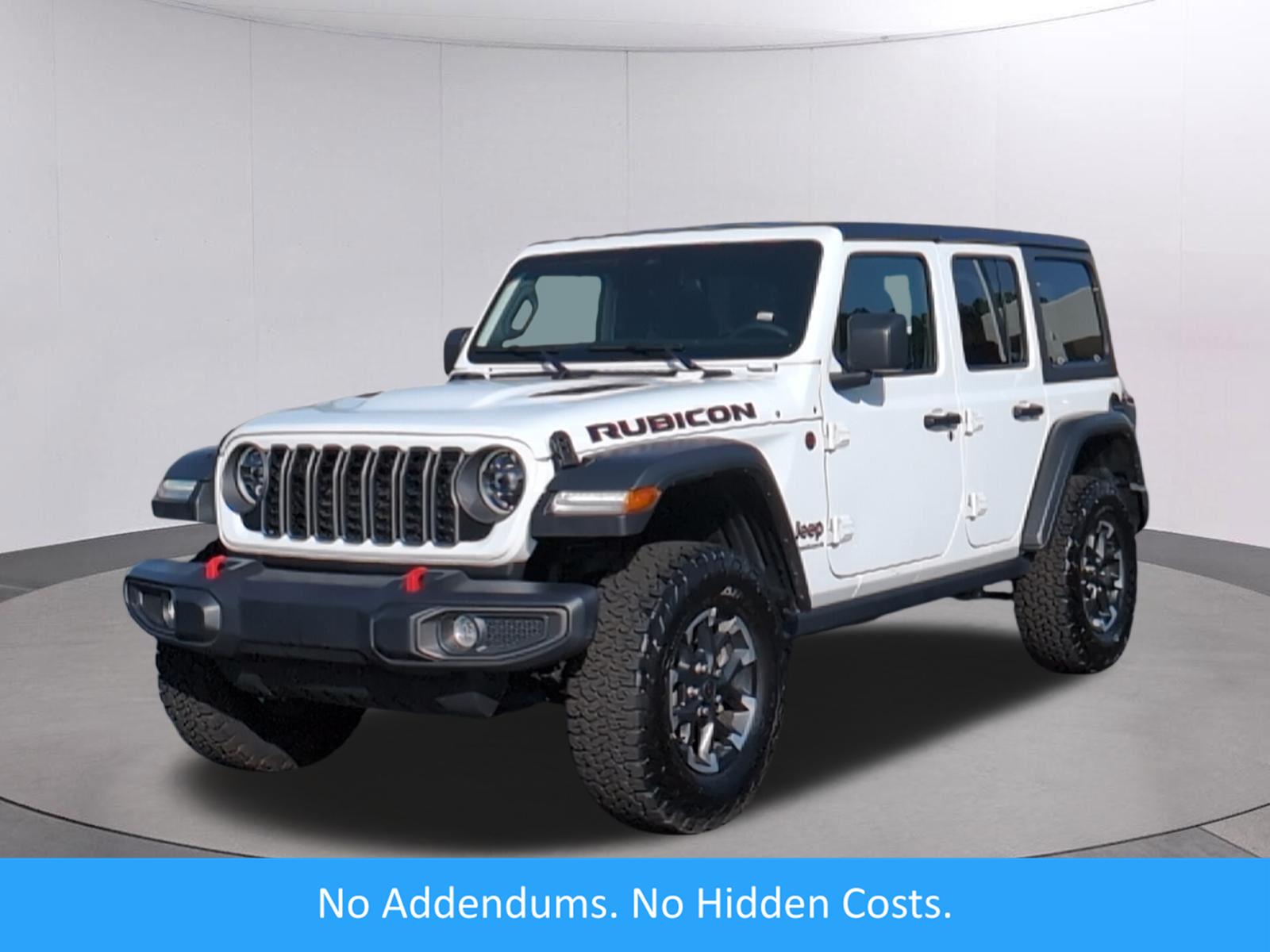 Bright White Clearcoat 2026 Jeep Wrangler SUV / Crossover Four-Wheel Drive 8-Speed Automatic