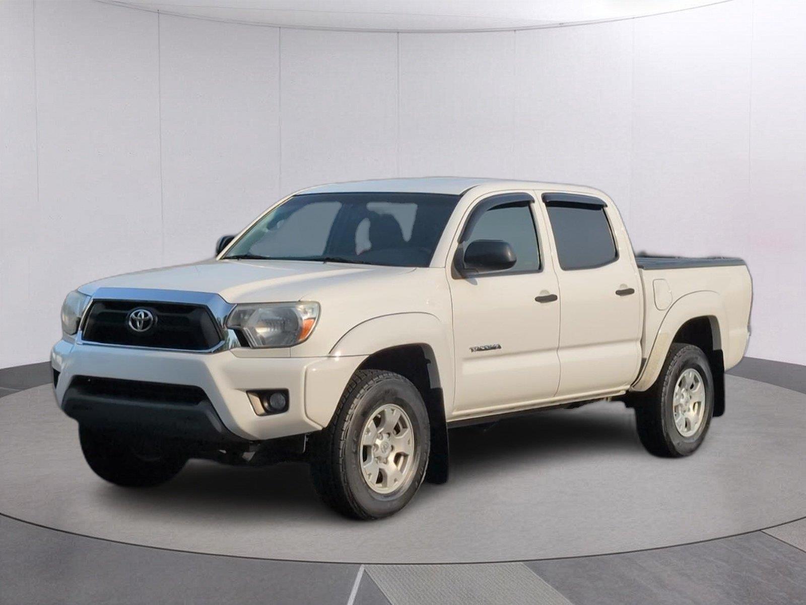 Super White 2013 Toyota Tacoma Pickup Truck 4X2 5-Speed Automatic