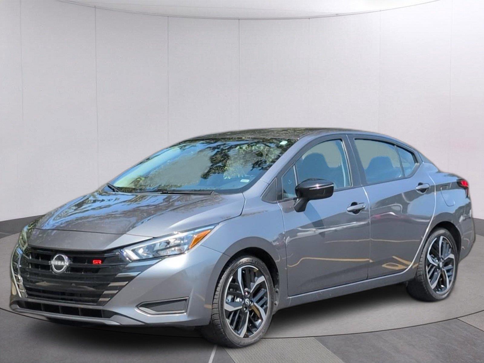 Gray (Gun Metallic) 2024 Nissan Versa Sedan Front-Wheel Drive Continuously Variable Transmission