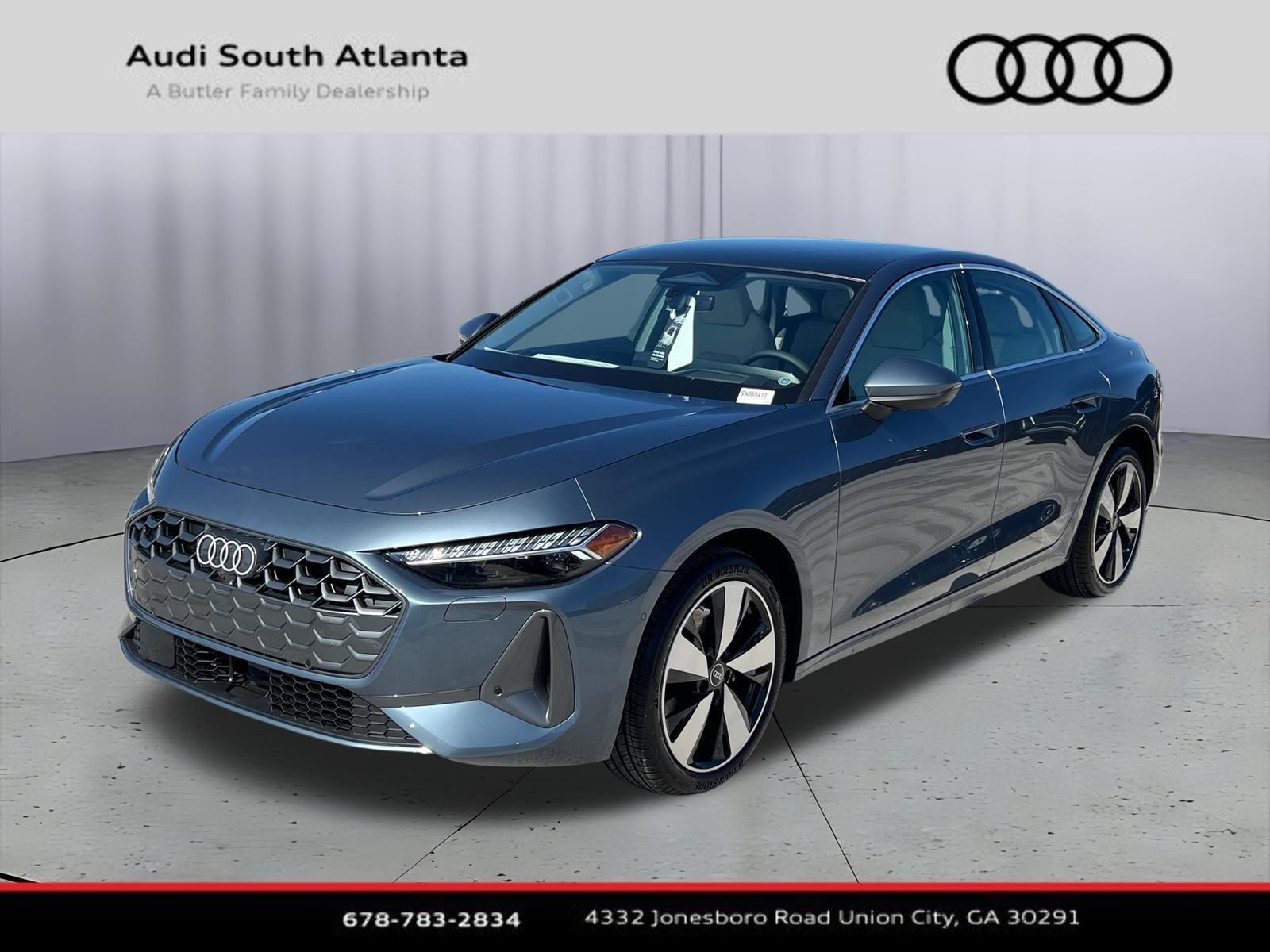 Horizon Blue Metallic 2025 Audi A5 quattro Premium Plus Sedan Sedan All-Wheel Drive Automatic