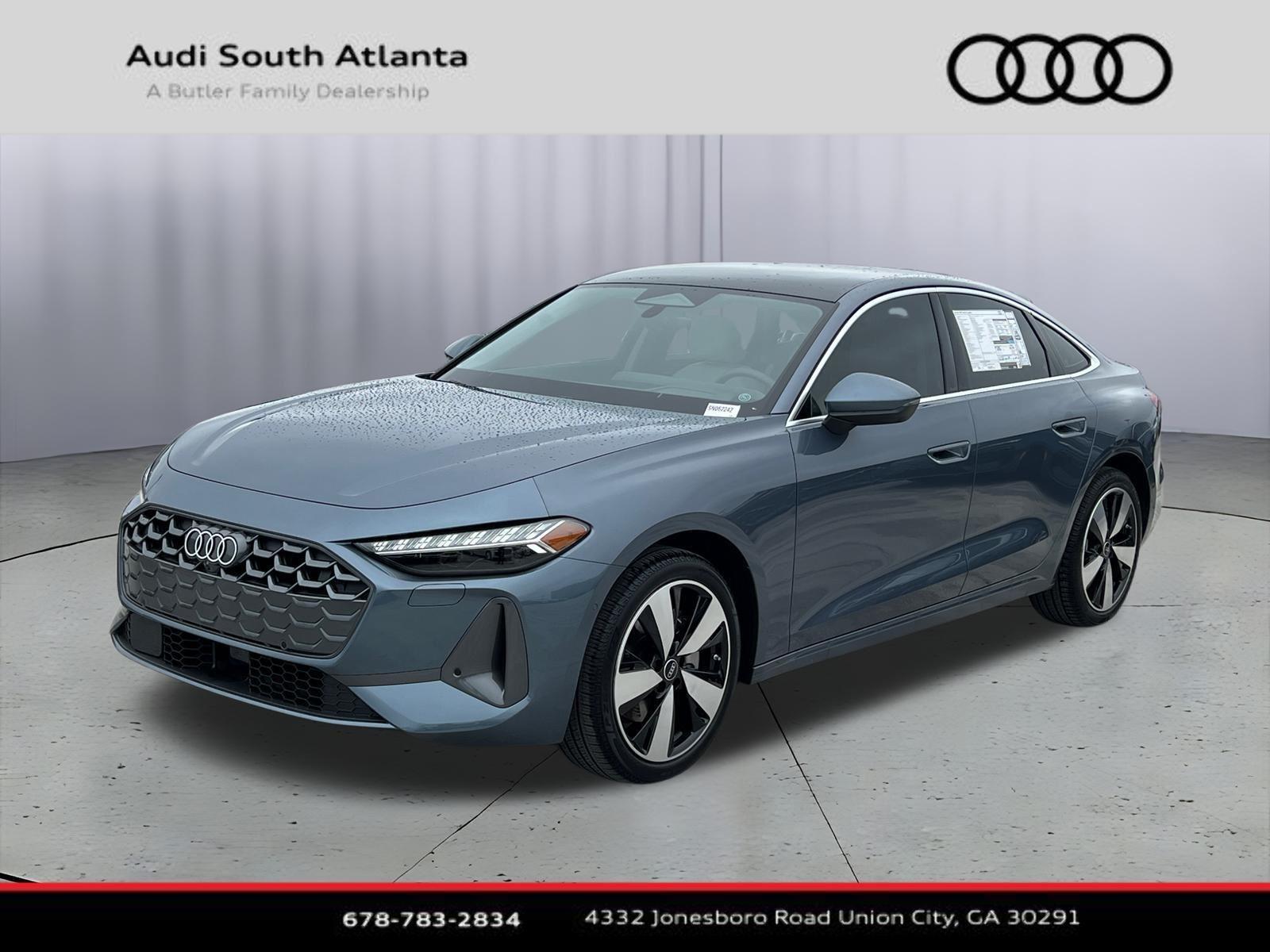 Horizon Blue Metallic 2025 Audi A5 quattro Premium Plus Sedan Sedan All-Wheel Drive Automatic