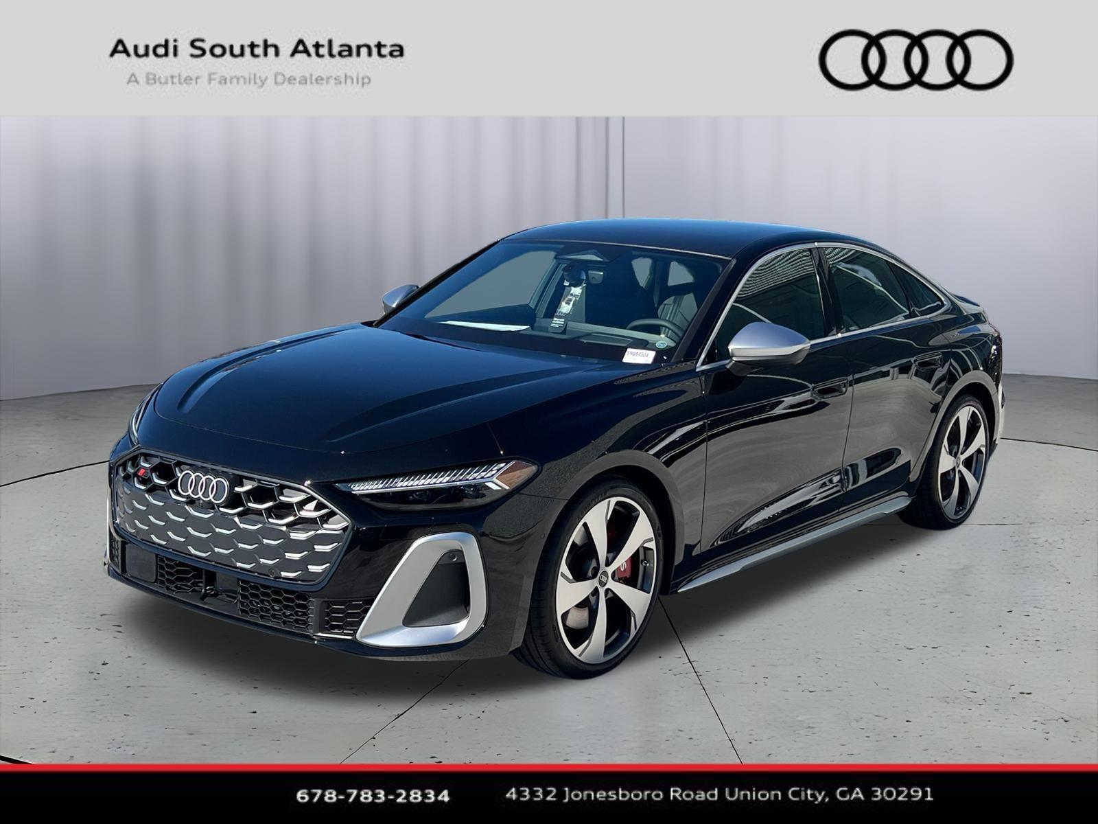 Mythos Black Metallic 2025 Audi S5 3.0T quattro Premium Plus Sedan All-Wheel Drive Automatic