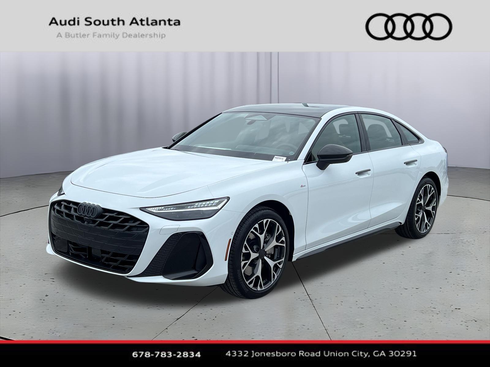 Glacier White Metallic 2026 Audi A6 quattro Premium Plus 55 TFSI Sedan All-Wheel Drive Automatic