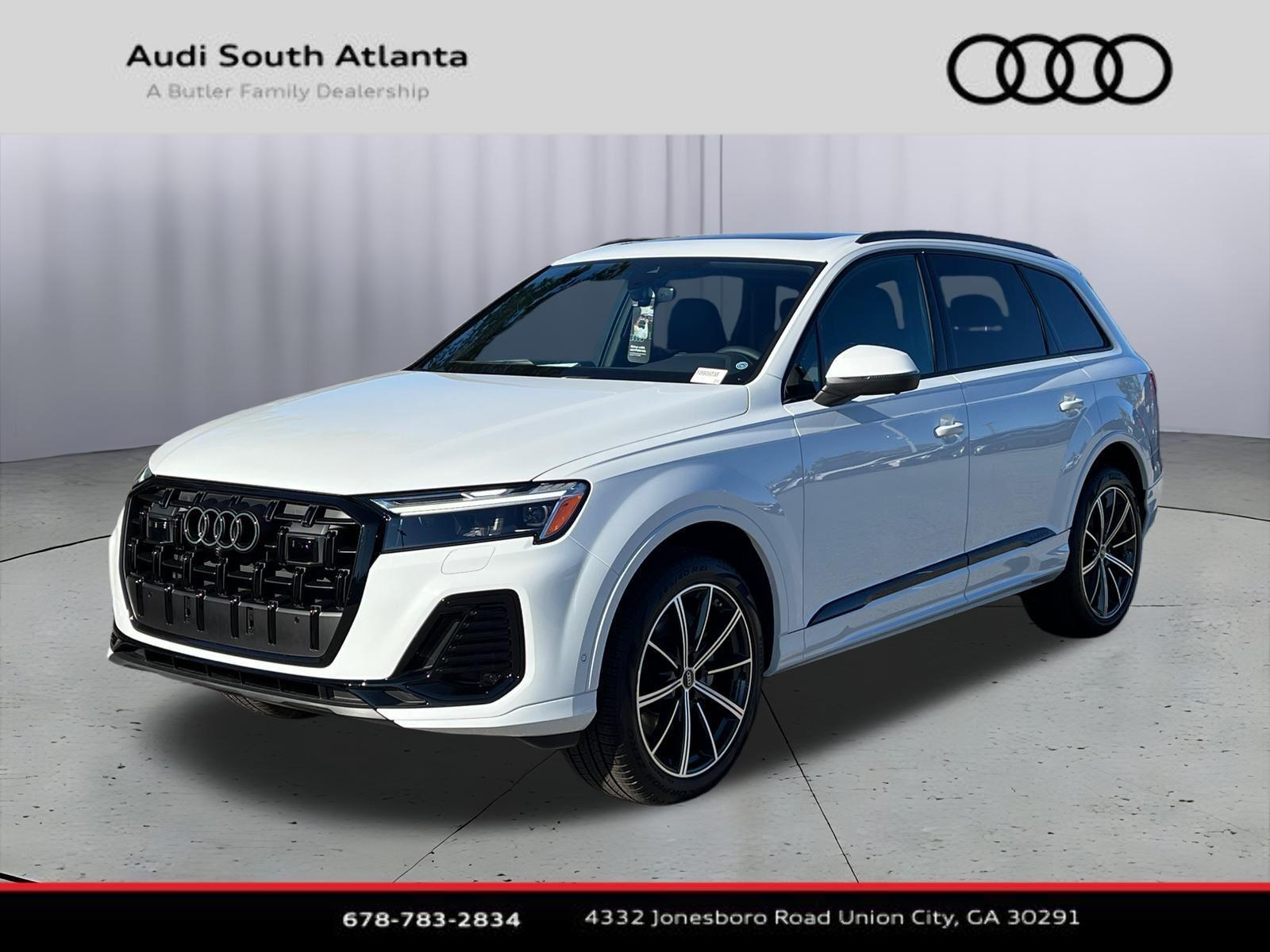 Glacier White Metallic 2026 Audi Q7 SUV / Crossover All-Wheel Drive Automatic