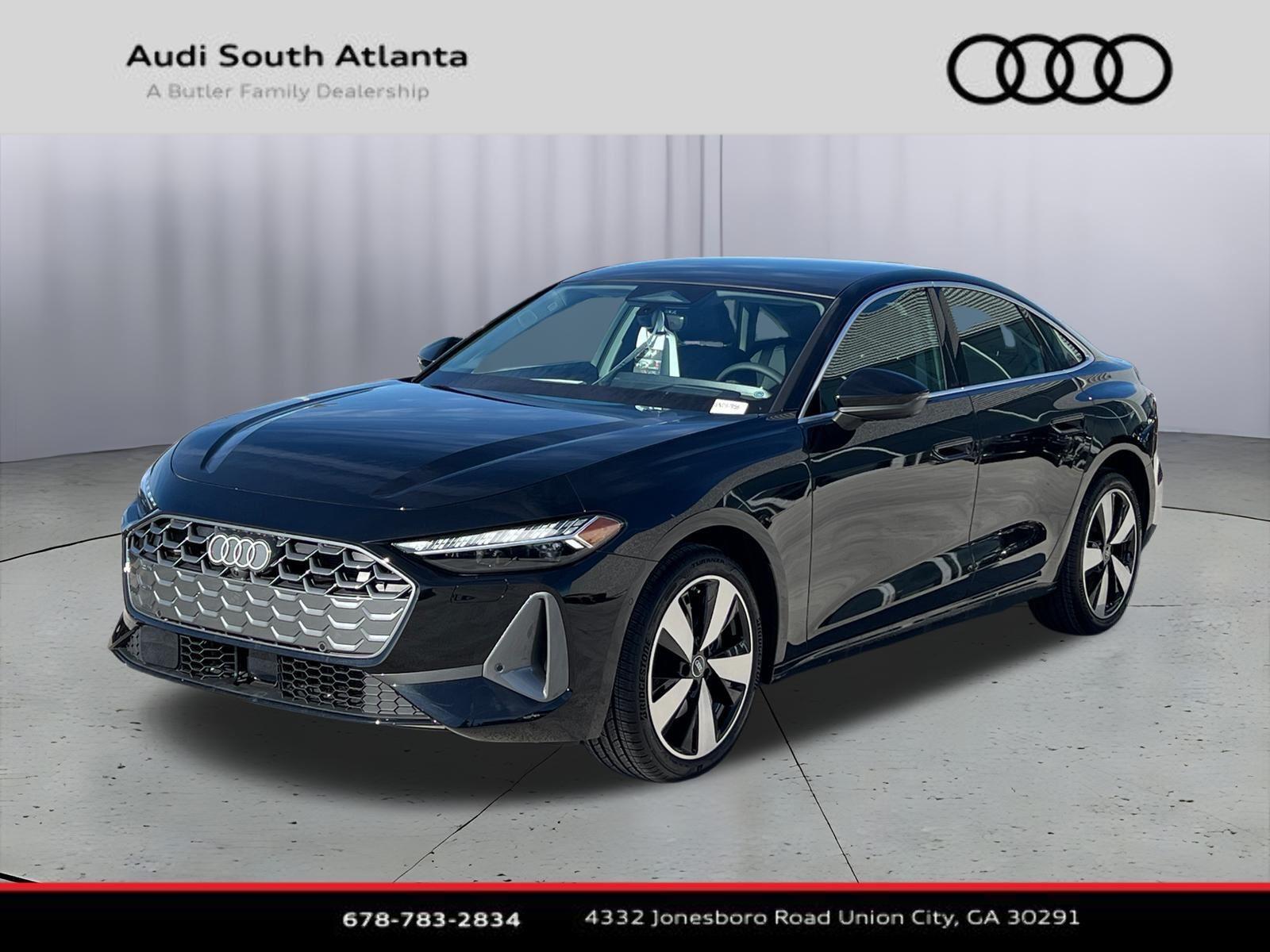 Mythos Black Metallic 2025 Audi A5 quattro Premium Plus Sedan Sedan All-Wheel Drive Automatic