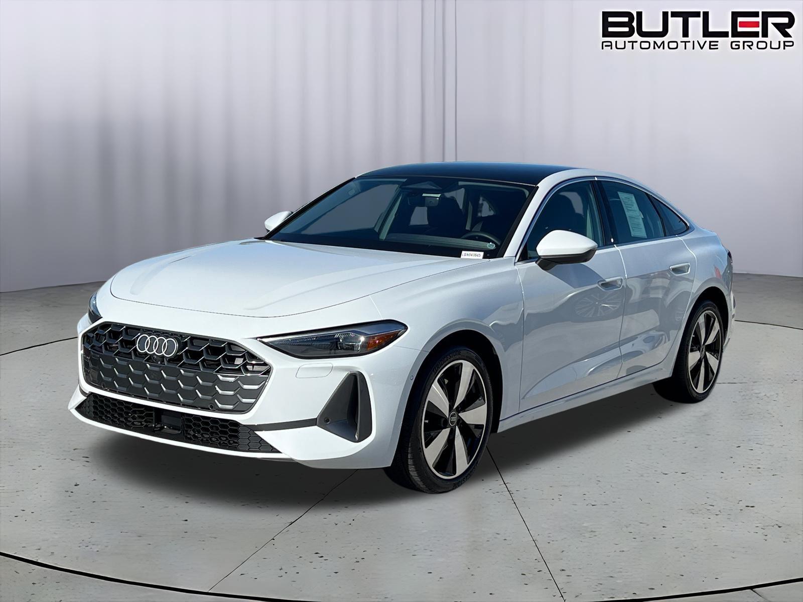 Glacier White Metallic 2025 Audi A5 quattro Premium Sedan Sedan All-Wheel Drive Automatic