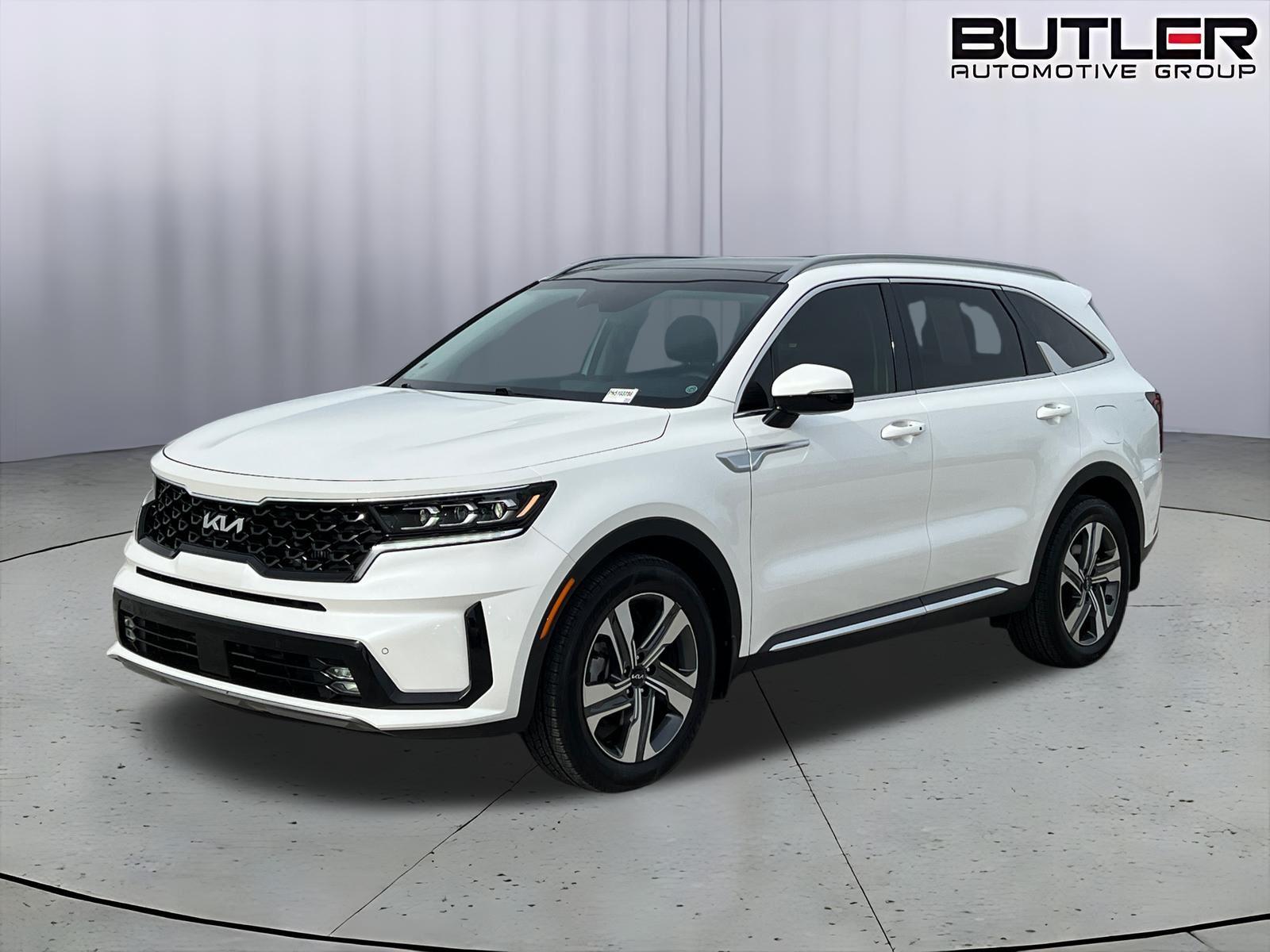 Snow White Pearl 2022 Kia Sorento Plug-In Hybrid SX AWD SUV / Crossover All-Wheel Drive 6-Speed Automatic