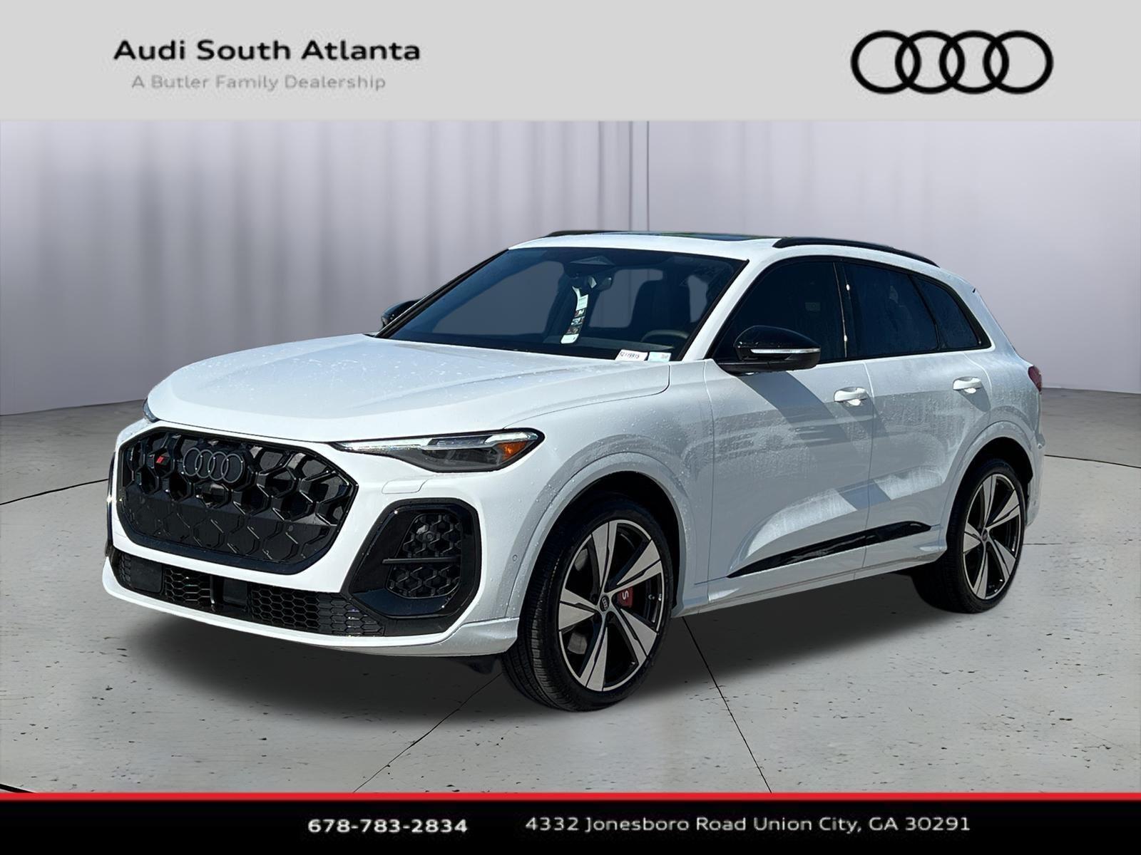 Glacier White Metallic 2025 Audi SQ5 3.0T quattro Premium Plus AWD SUV / Crossover All-Wheel Drive Automatic