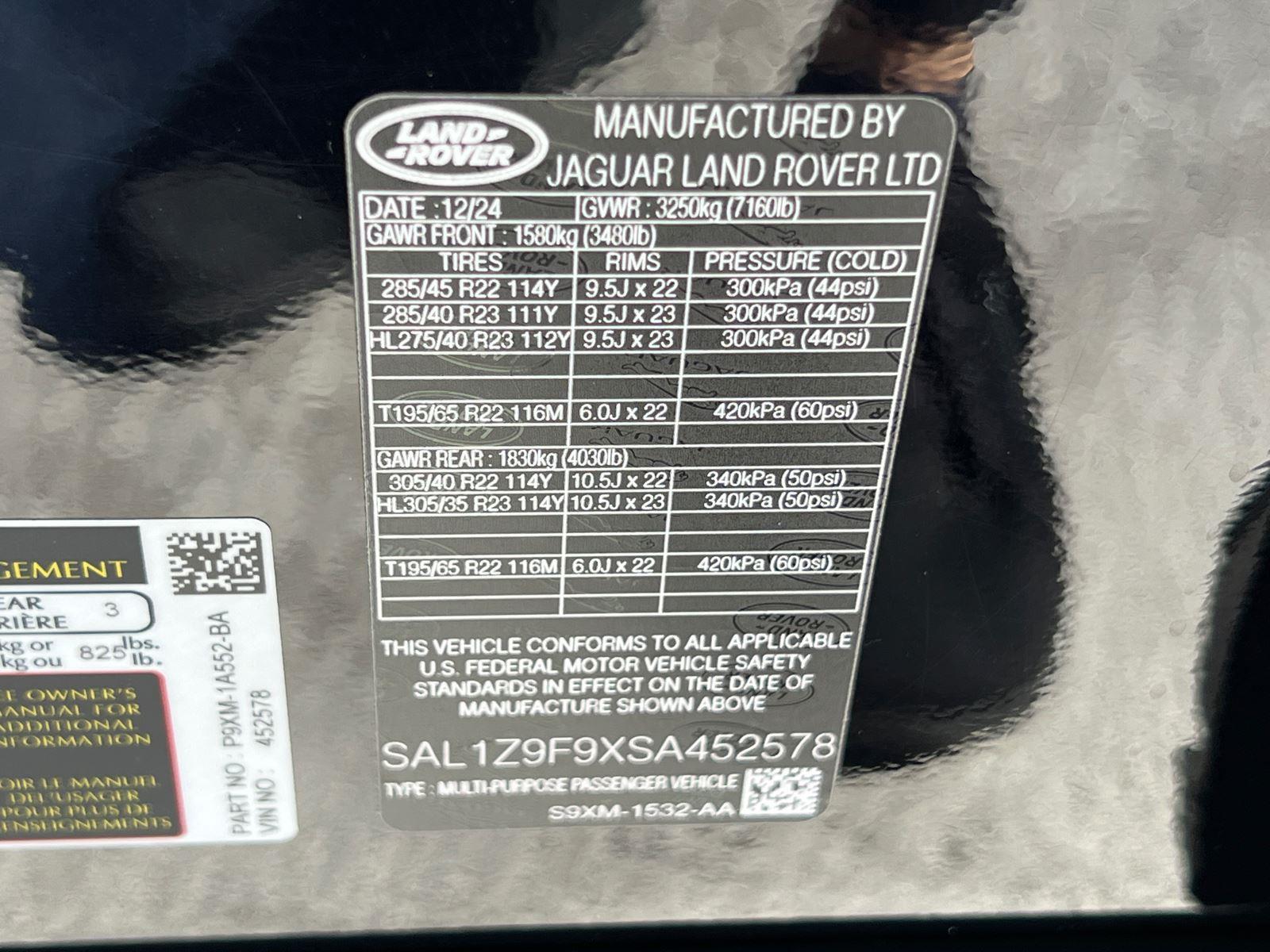 Used 2025 Land rover Range Rover Sport SUV