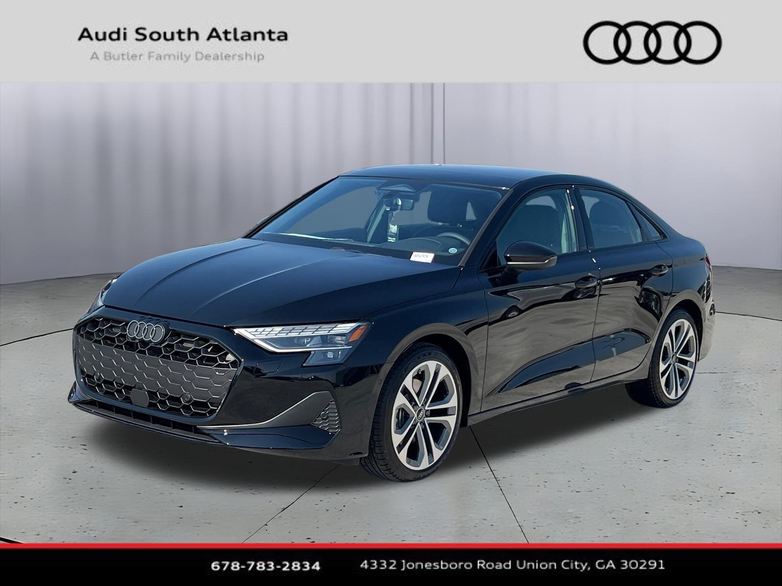 Brilliant Black 2026 Audi A3 quattro Premium 40 TFSI Sedan All-Wheel Drive Automatic