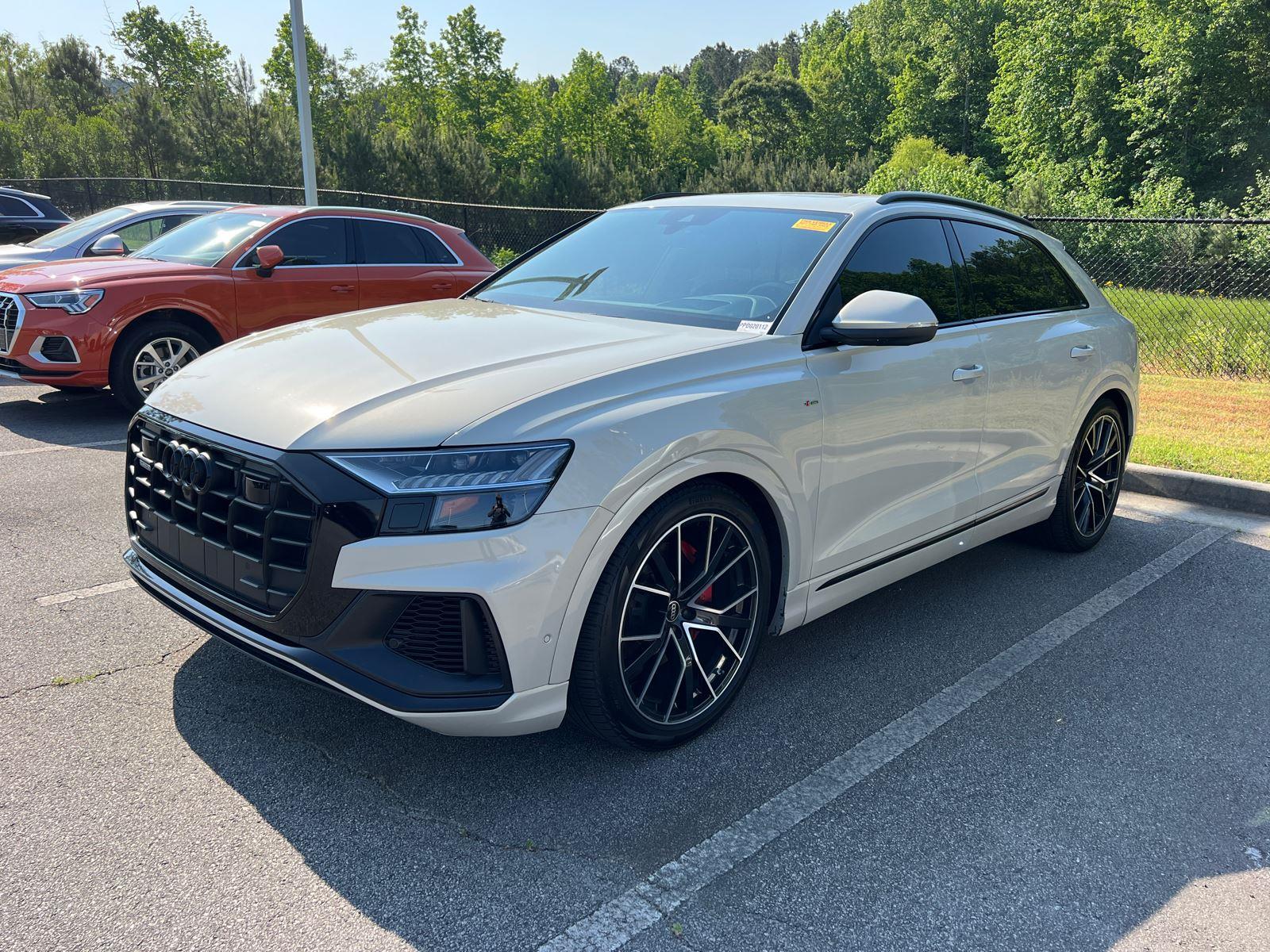 Brown (Vicuna Beige Metallic) 2023 Audi Q8 quattro Prestige 55 TFSI SUV / Crossover All-Wheel Drive Automatic