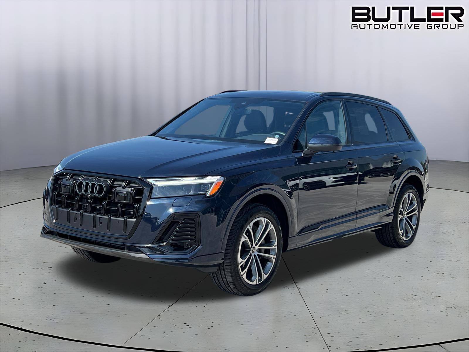 Waitomo Blue Metallic 2025 Audi Q7 quattro Premium Plus 45 TFSI SUV / Crossover All-Wheel Drive Automatic
