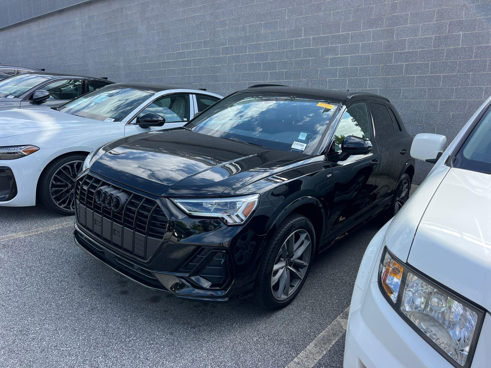 Mythos Black Metallic 2025 Audi Q3 quattro Premium S Line 45 TFSI SUV / Crossover All-Wheel Drive Automatic