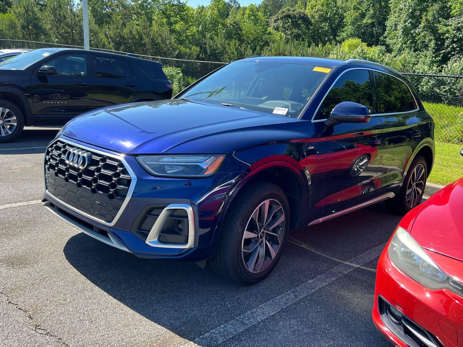 Navarra Blue Metallic 2022 Audi Q5 quattro Premium S Line 45 TFSI SUV / Crossover All-Wheel Drive Automatic