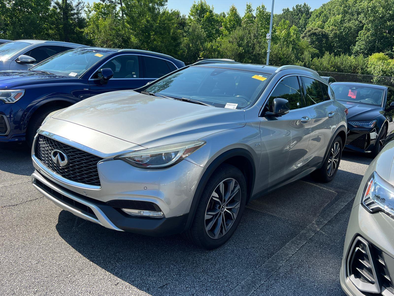 Blade Silver 2017 INFINITI QX30 Premium AWD SUV / Crossover All-Wheel Drive Automatic