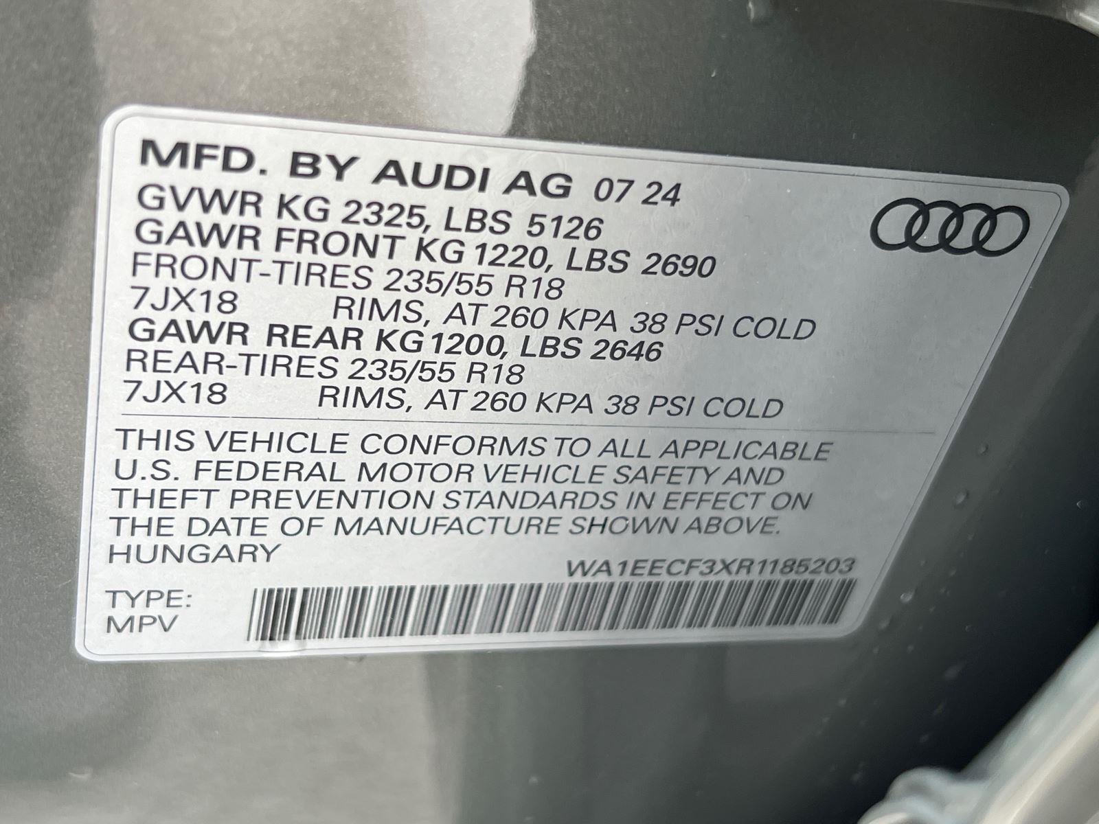 Used 2024 Audi Q3 SUV