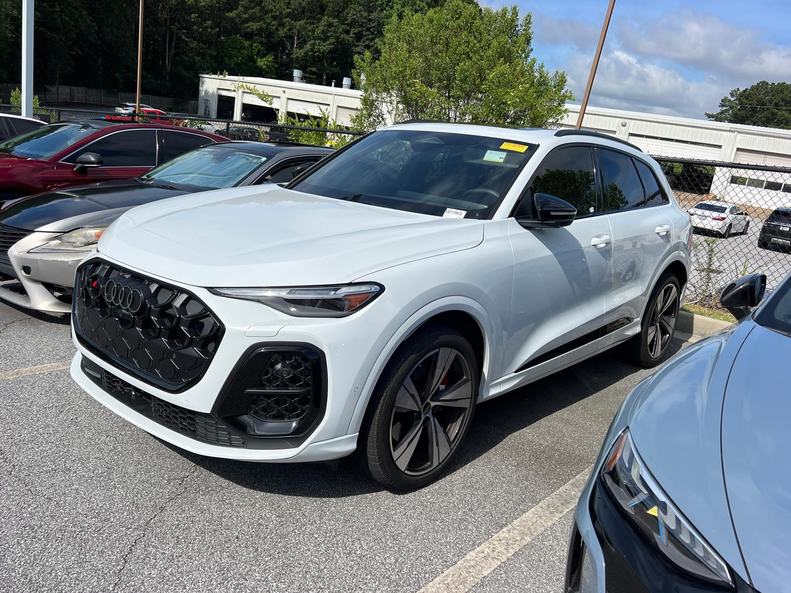 Glacier White Metallic 2025 Audi SQ5 SUV / Crossover All-Wheel Drive