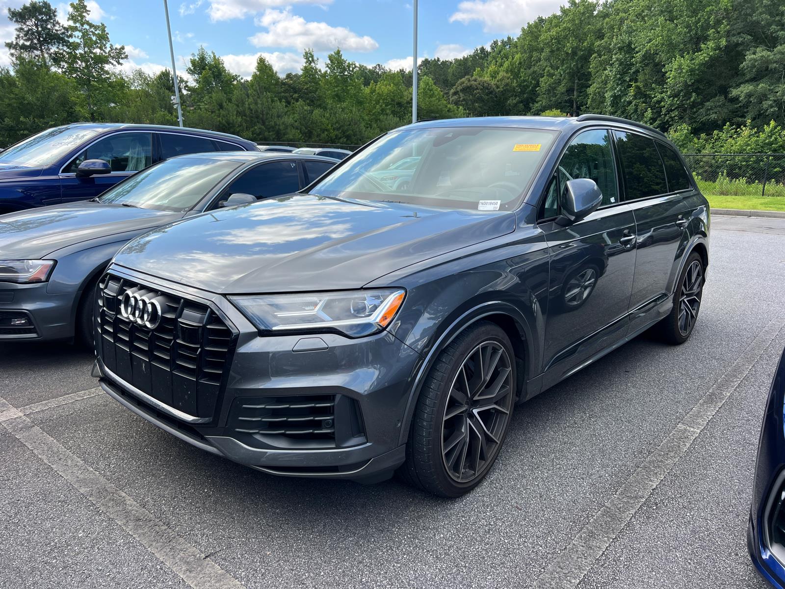 Samurai Gray Metallic 2022 Audi Q7 SUV / Crossover All-Wheel Drive Automatic