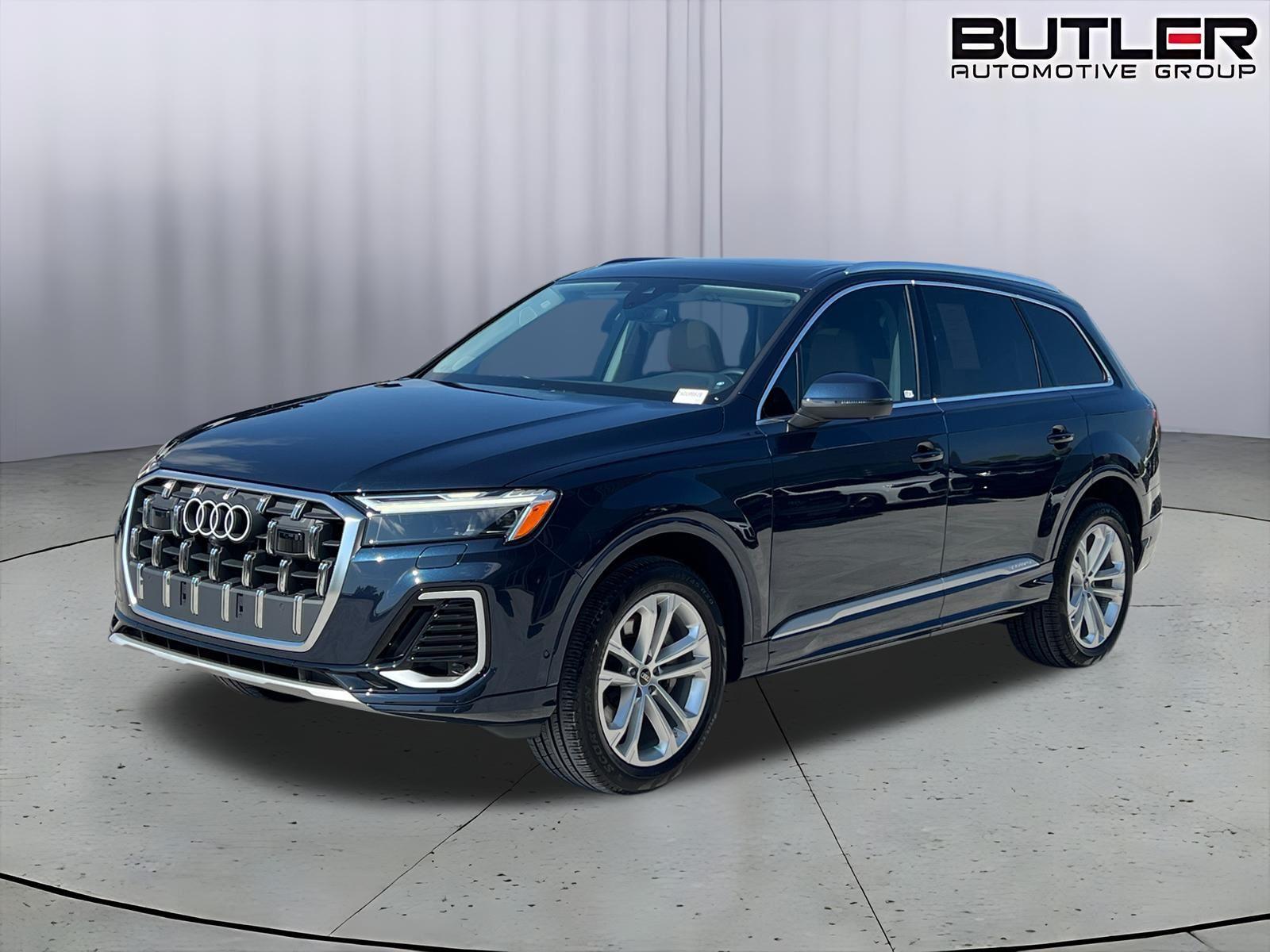 Waitomo Blue Metallic 2025 Audi Q7 SUV / Crossover All-Wheel Drive Automatic