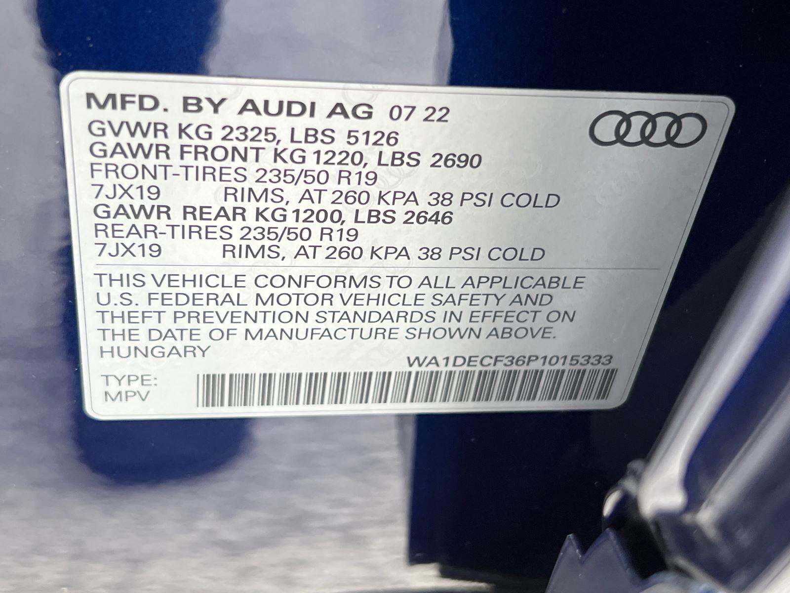 Used 2023 Audi Q3 SUV