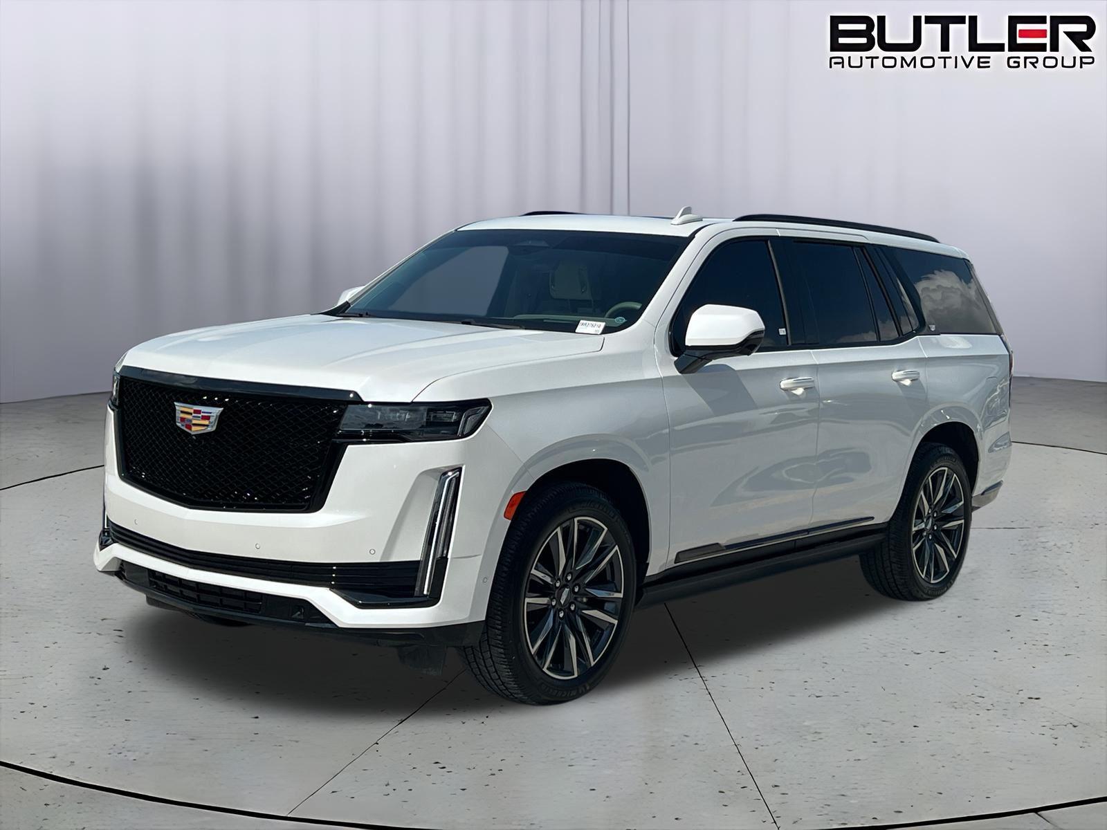 Crystal White Tricoat 2024 Cadillac Escalade SUV / Crossover Four-Wheel Drive Automatic