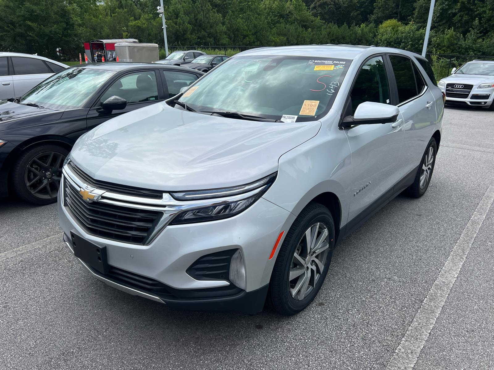 Silver Ice Metallic 2022 Chevrolet Equinox SUV / Crossover Front-Wheel Drive 6-Speed Automatic Overdrive