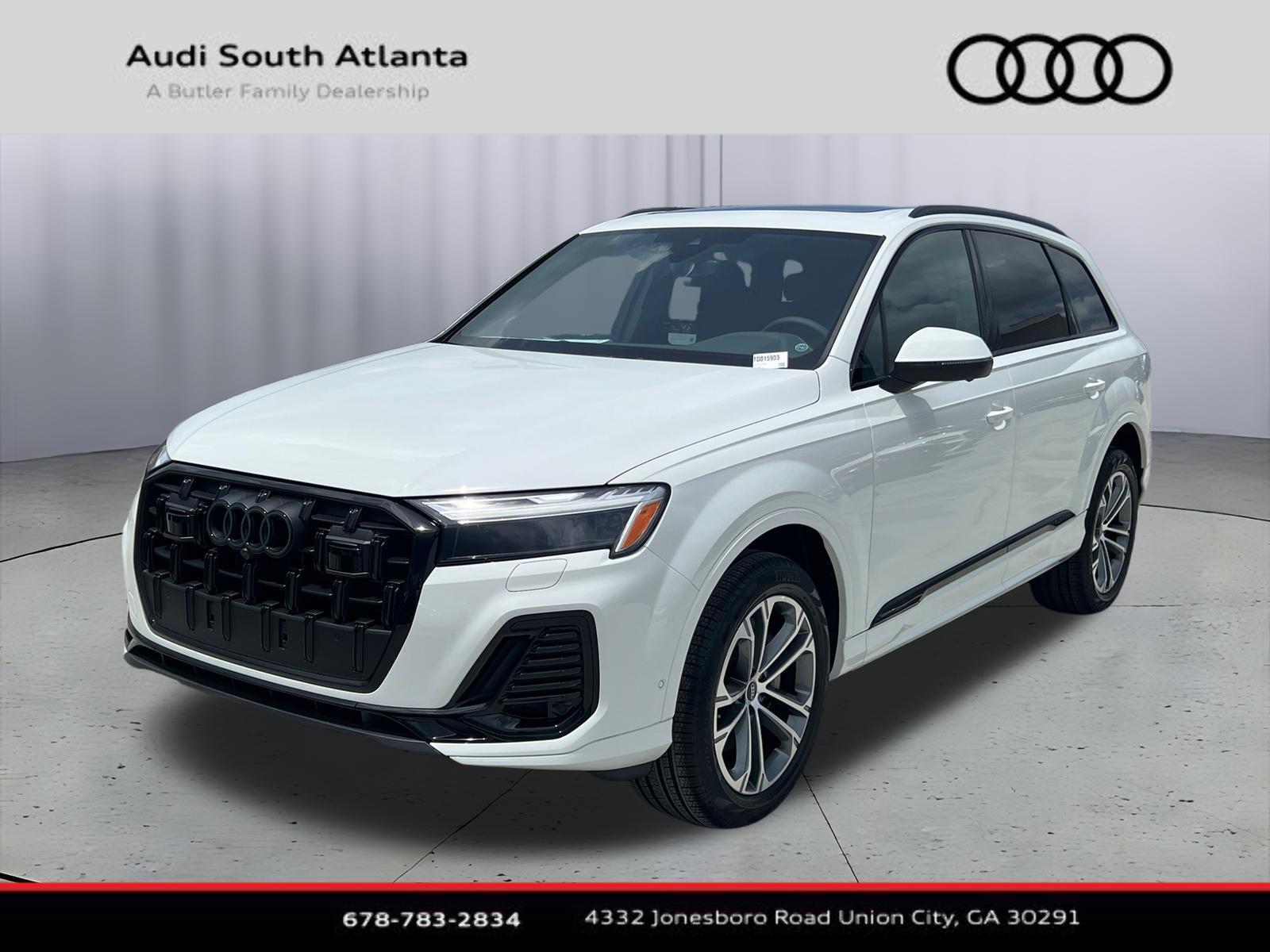 Carrara White 2026 Audi Q7 SUV / Crossover All-Wheel Drive Automatic