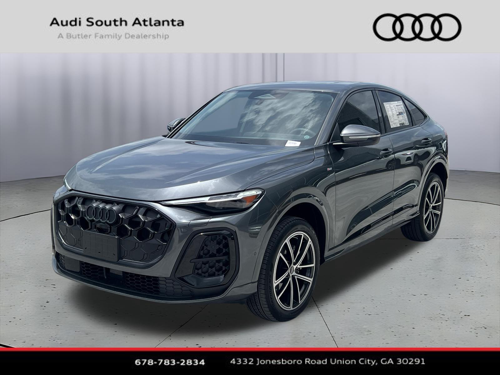 Daytona Gray Metallic 2026 Audi Q5 Sportback Sedan All-Wheel Drive Automatic