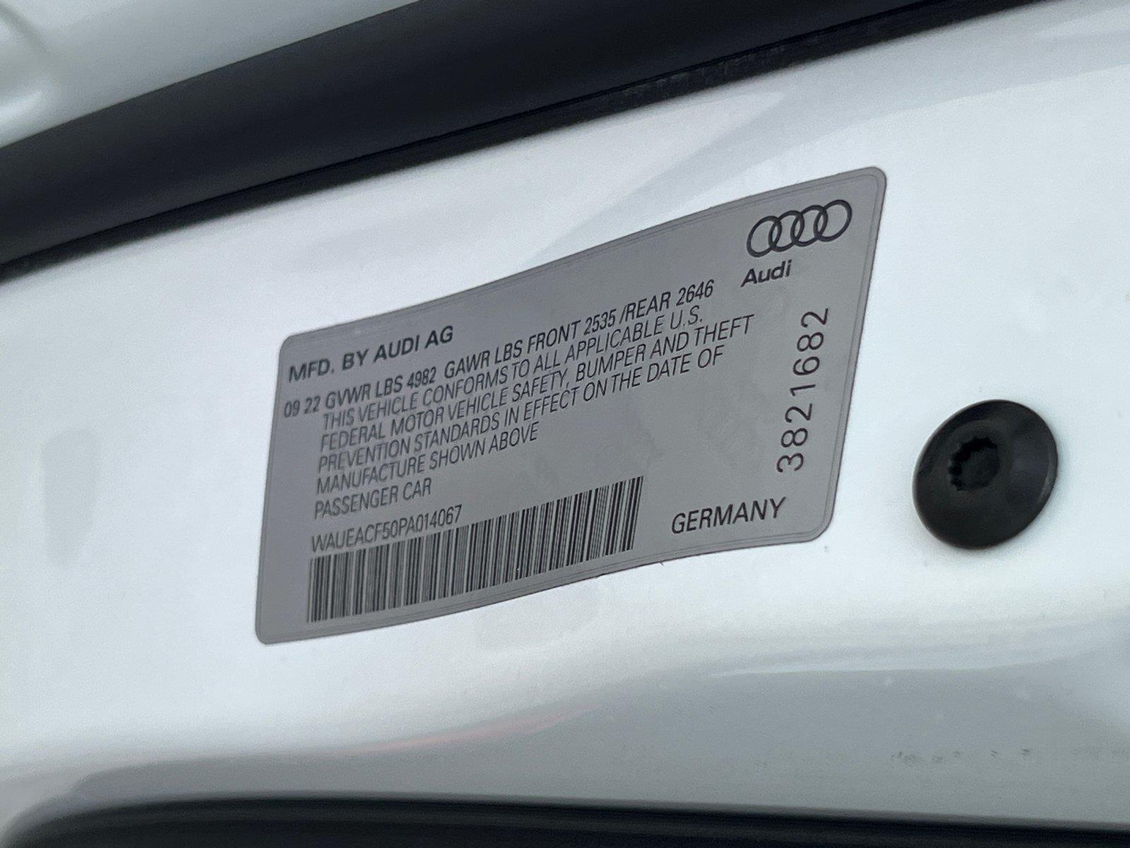 Used 2023 Audi A5 Sportback Sedan