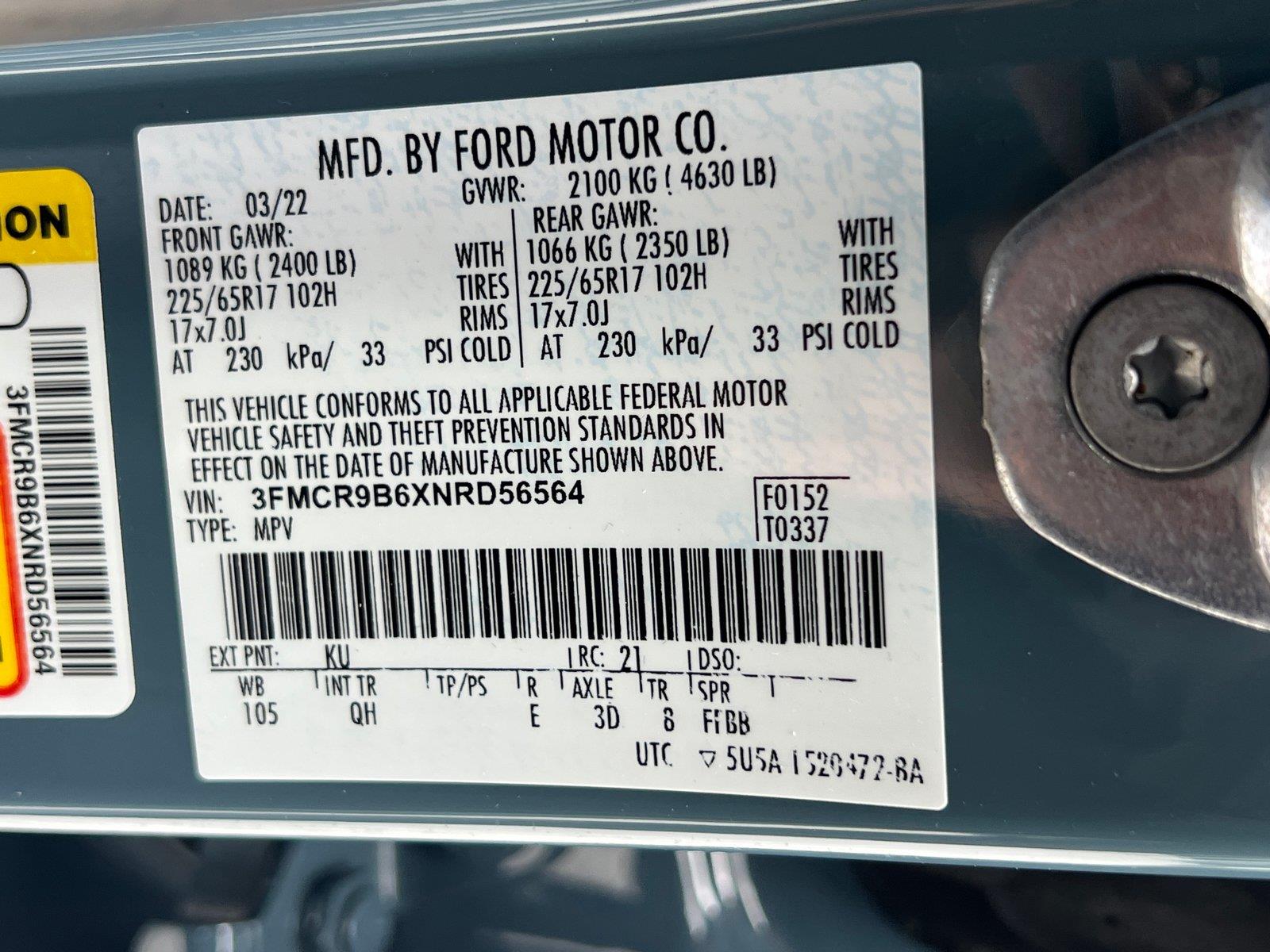 Used 2022 Ford Bronco Sport SUV