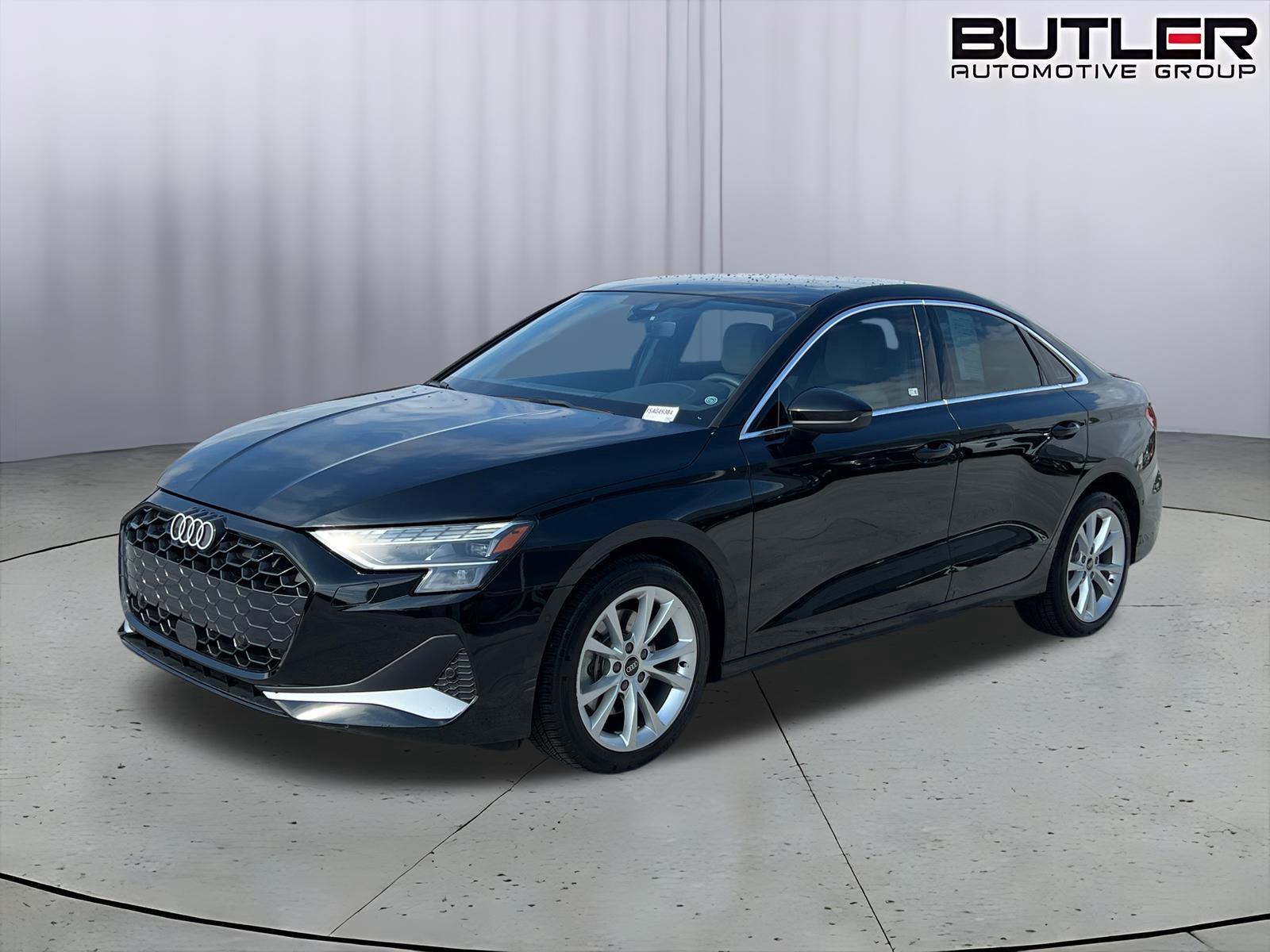 Mythos Black Metallic 2025 Audi A3 Sedan All-Wheel Drive Automatic