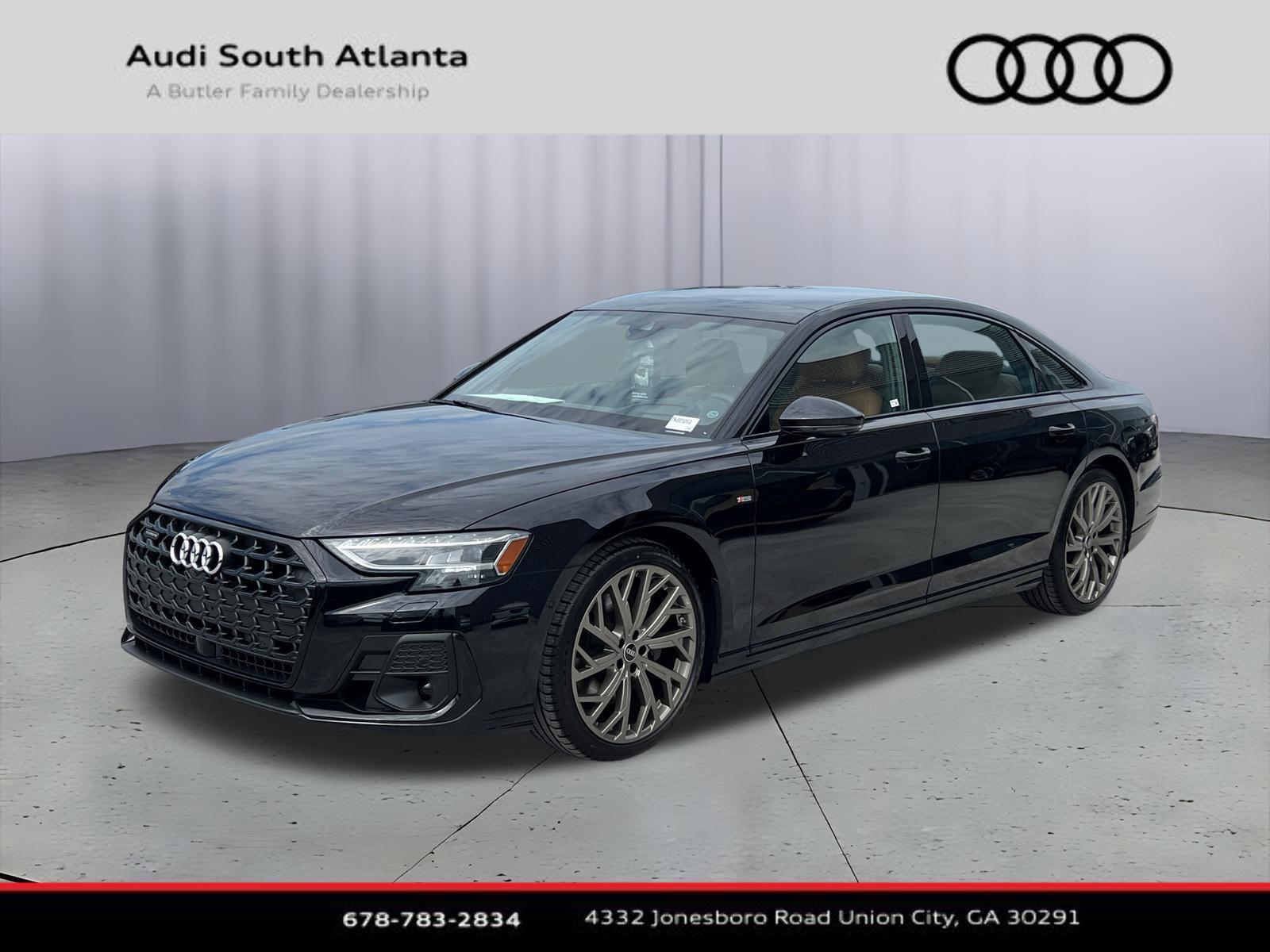 Sebring Black Crystal Effect 2026 Audi A8 Sedan All-Wheel Drive Automatic