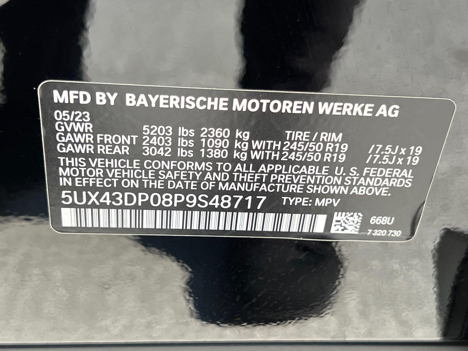 Used 2023 BMW X3 Sedan