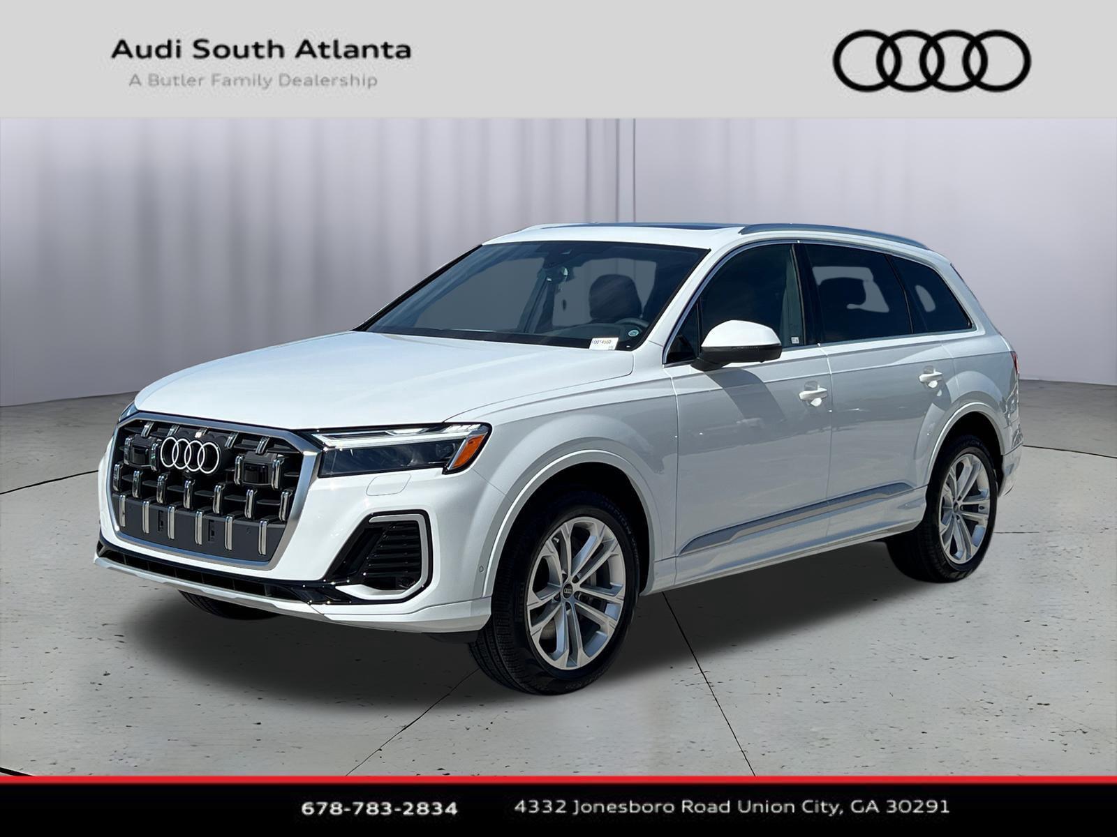 Glacier White Metallic 2026 Audi Q7 SUV / Crossover All-Wheel Drive Automatic