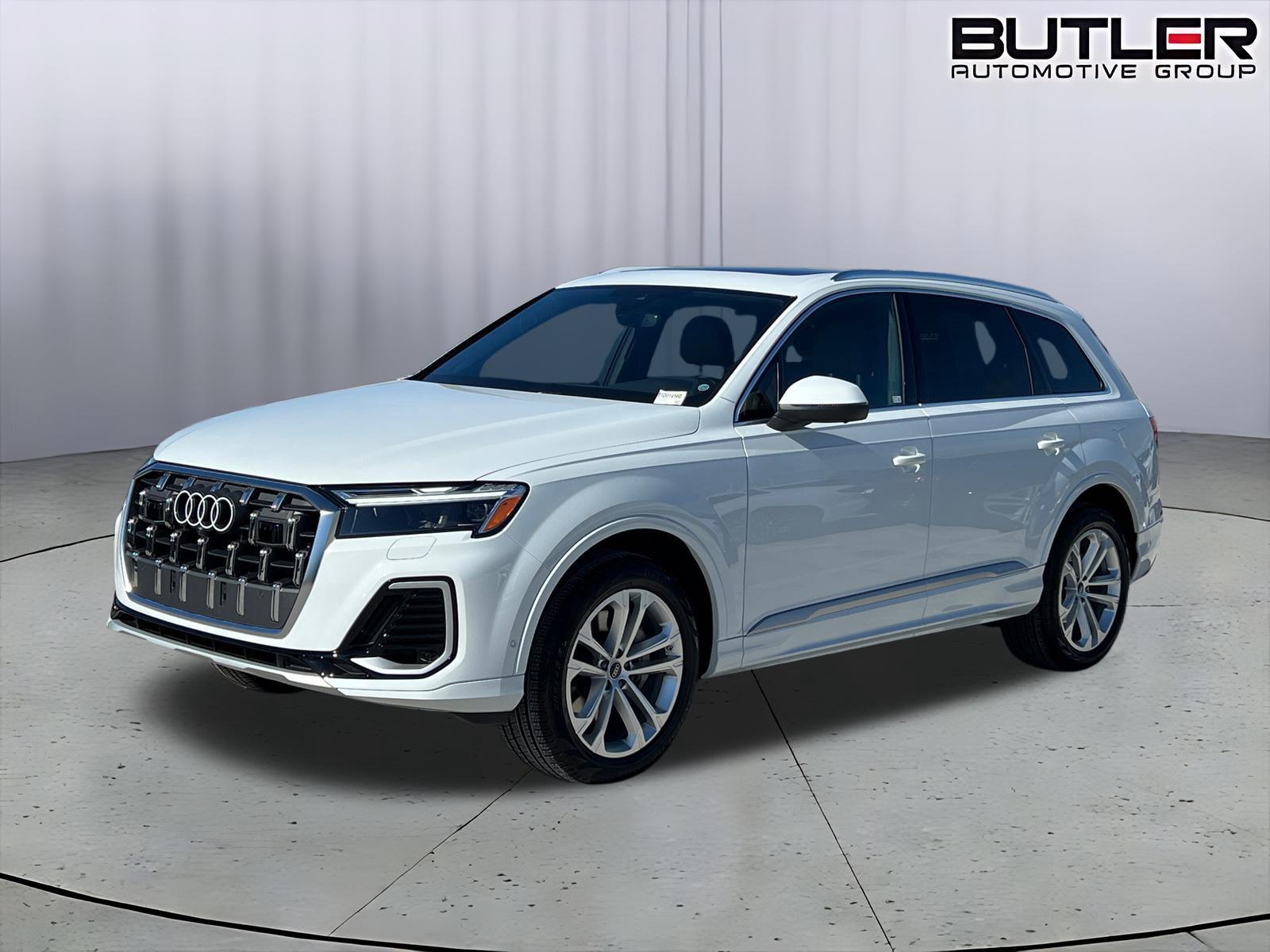 Glacier White Metallic 2026 Audi Q7 SUV / Crossover All-Wheel Drive Automatic