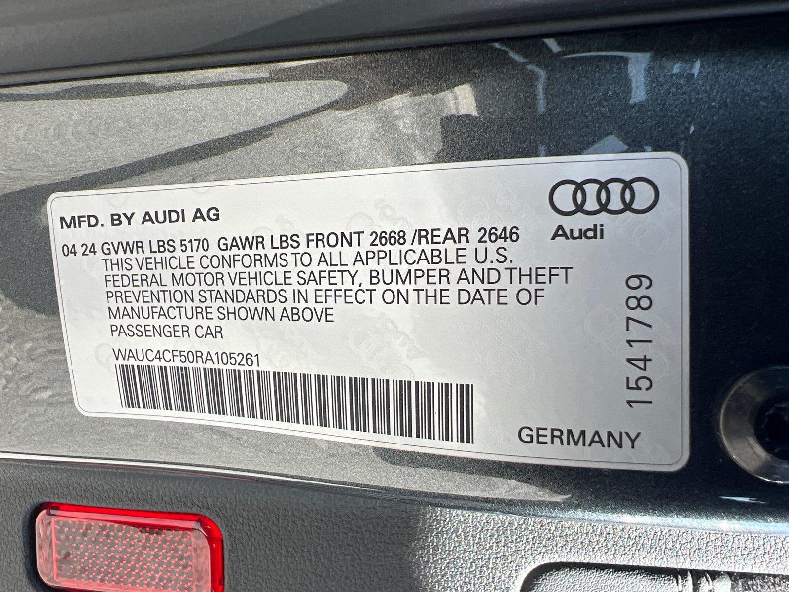Used 2024 Audi S5 Sportback Sedan