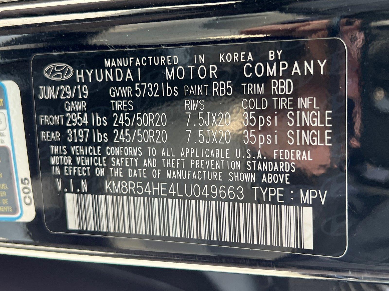 Used 2020 Hyundai Palisade SUV