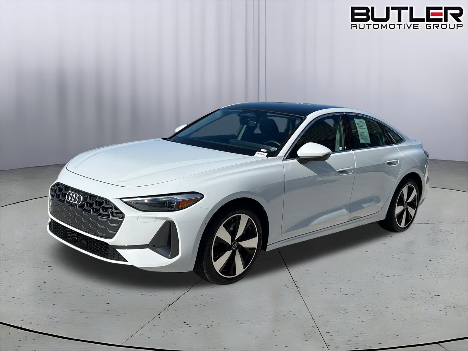 Glacier White Metallic 2025 Audi A5 Sedan All-Wheel Drive Automatic